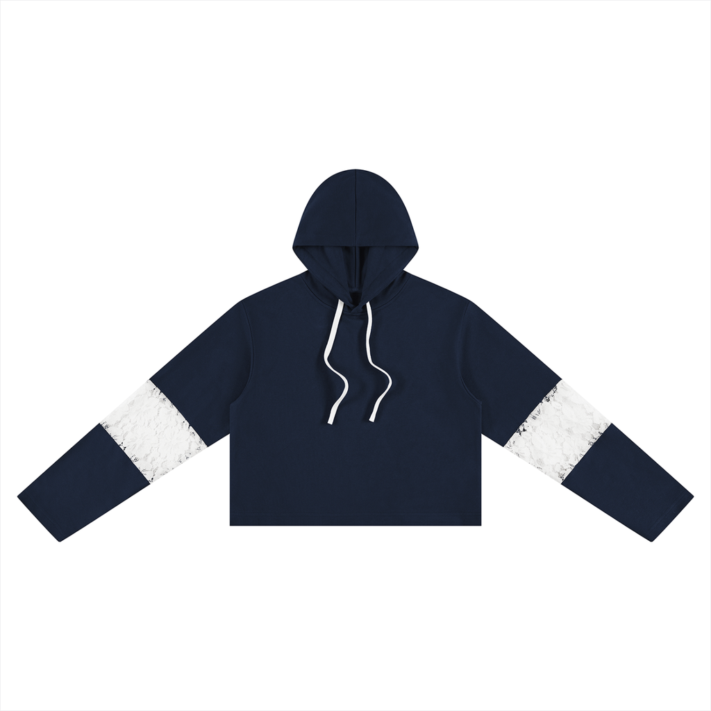 all,arcaprl,wt0236,cropped,lace,panel,hoodie,women,woman,womens,womans,upper,body