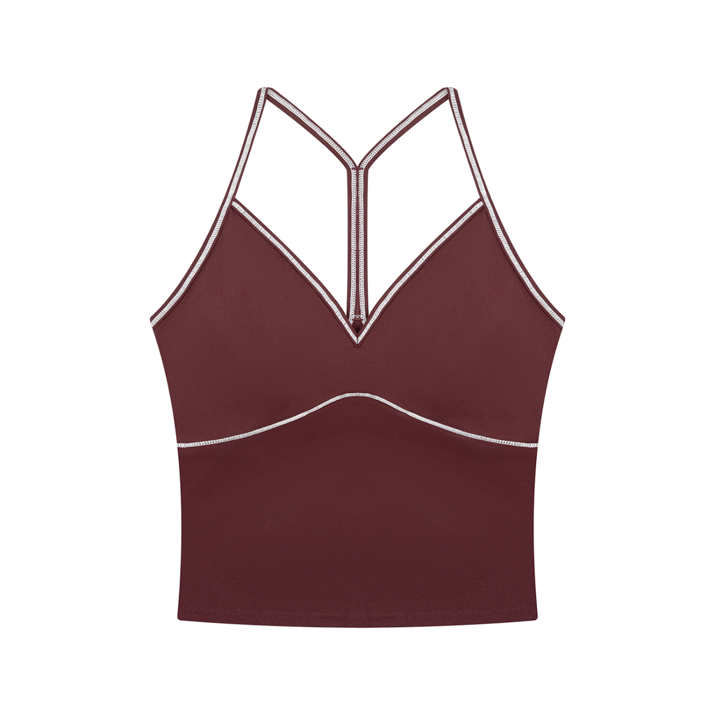 W | topstitch yoga tank top