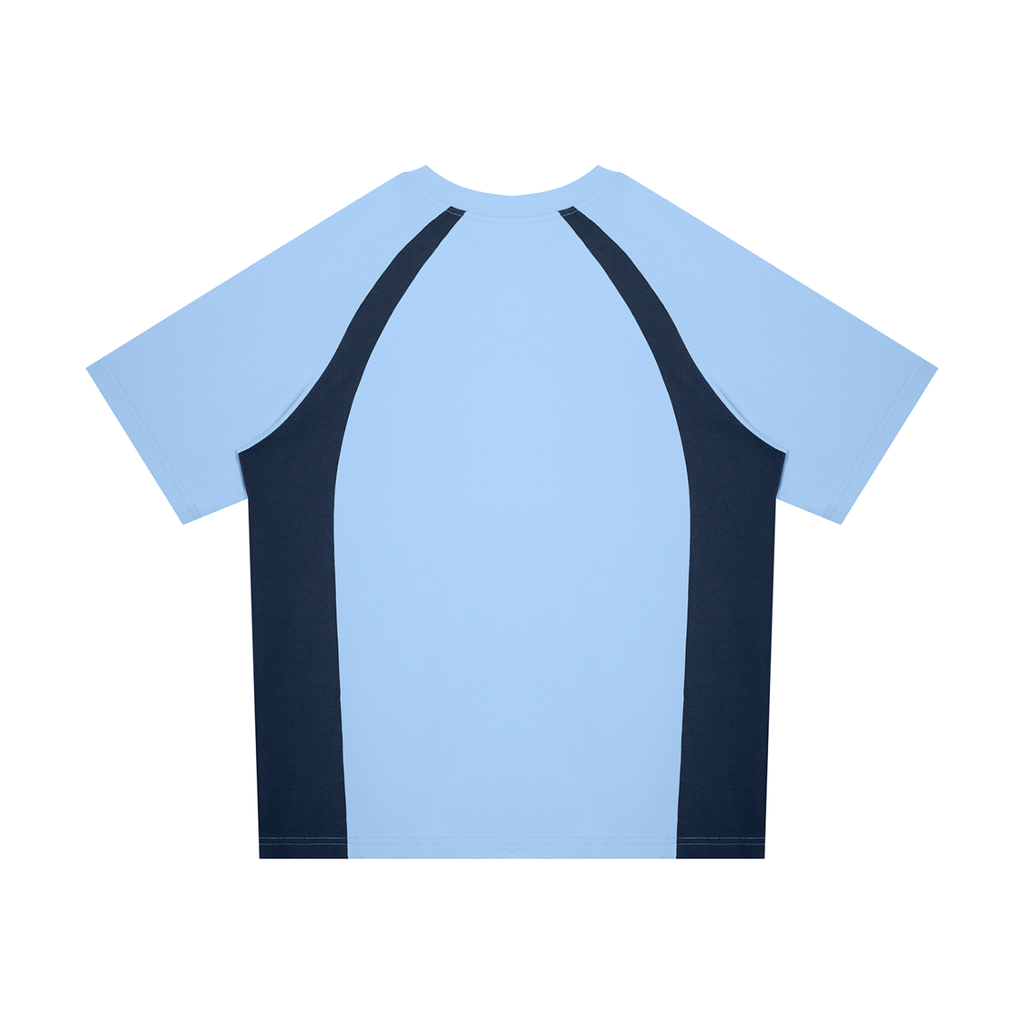 O | raglan colour block t-shirt | 8o