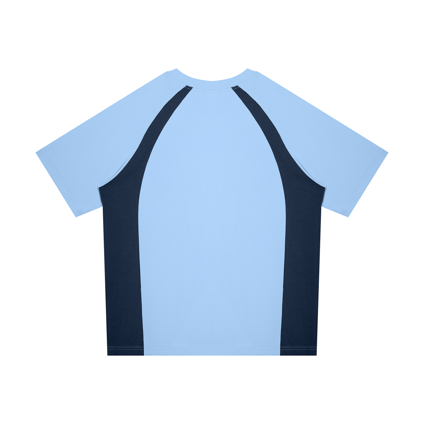 O | raglan colour block t-shirt | 8o