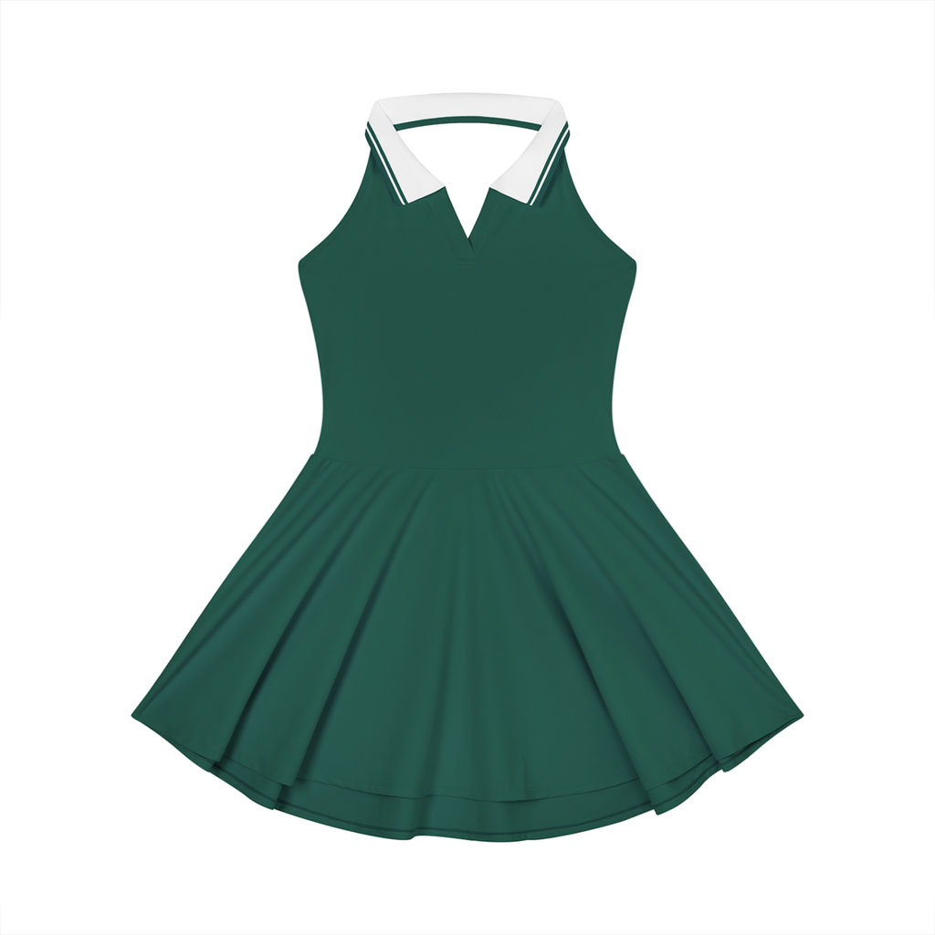 all,arcaprl,collared,halter,a,line,aline,tennis,dress,womens,women,upper,body