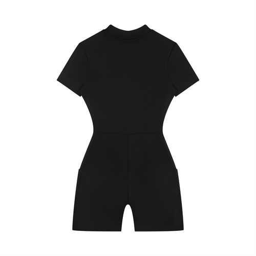 all,arcaprl,quarter,zip,short,sleeve,romper,women,womens,woman,womans,upper,body,wo0012