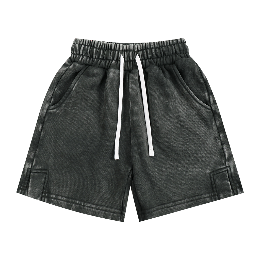 K | snow-washed kids' shorts