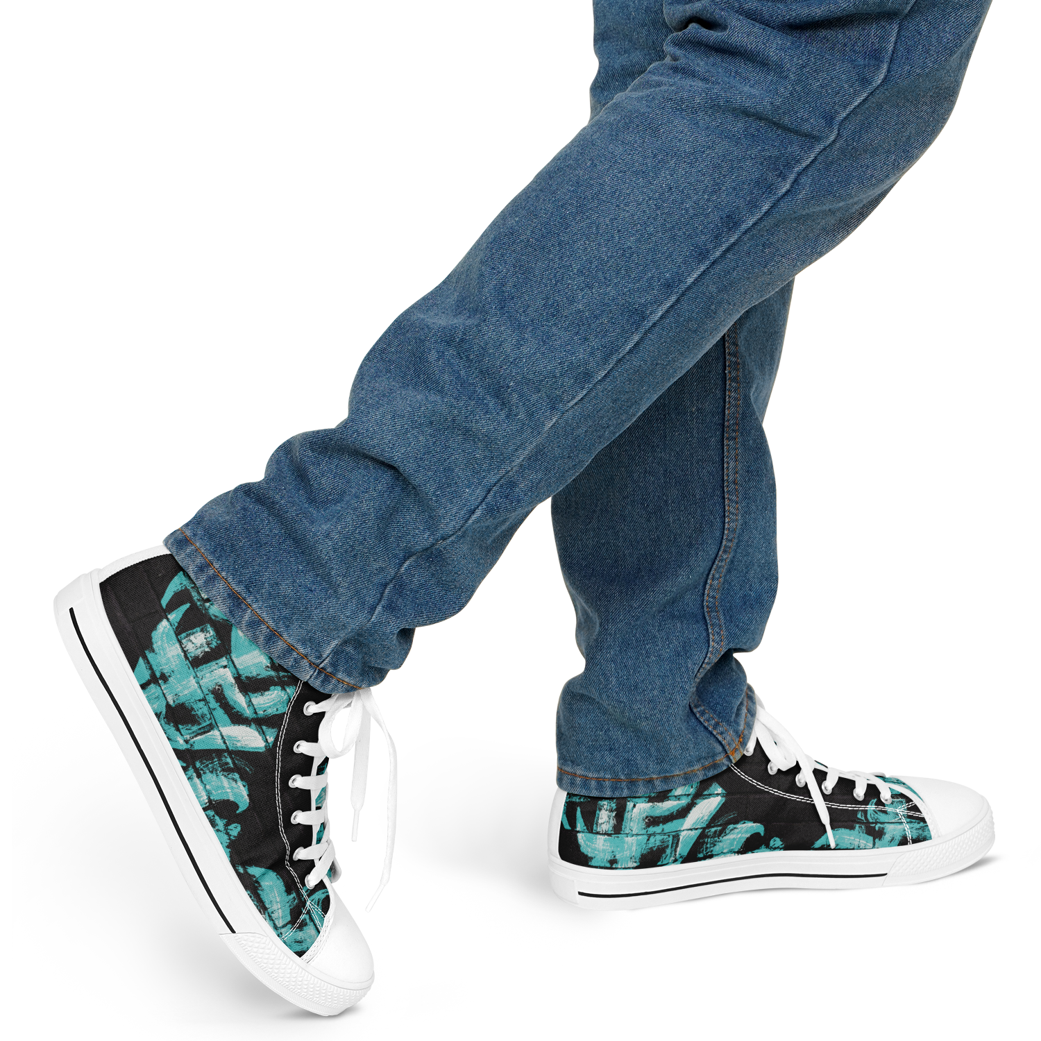 SNEAK | high top | graffiti checkmark