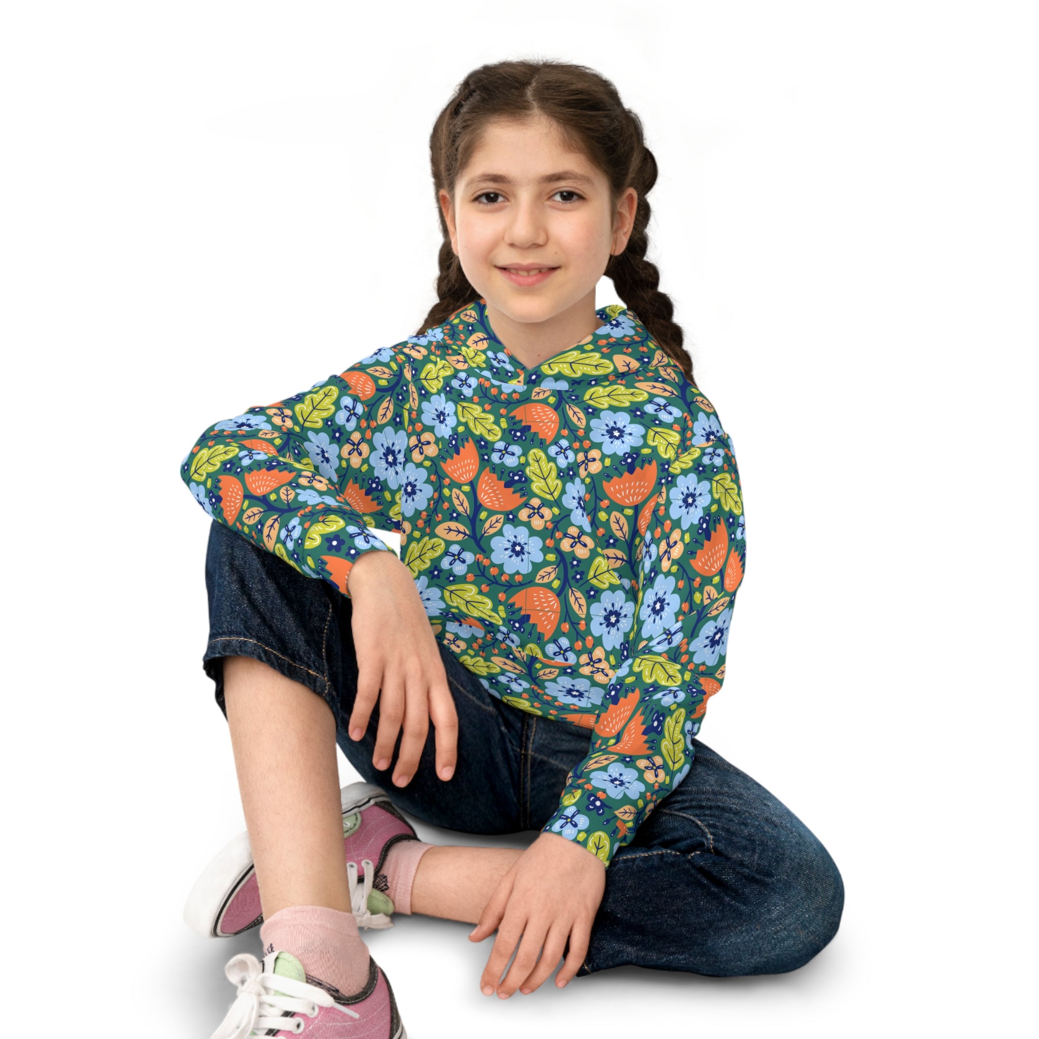 K | flwrpwr | children's hoodie