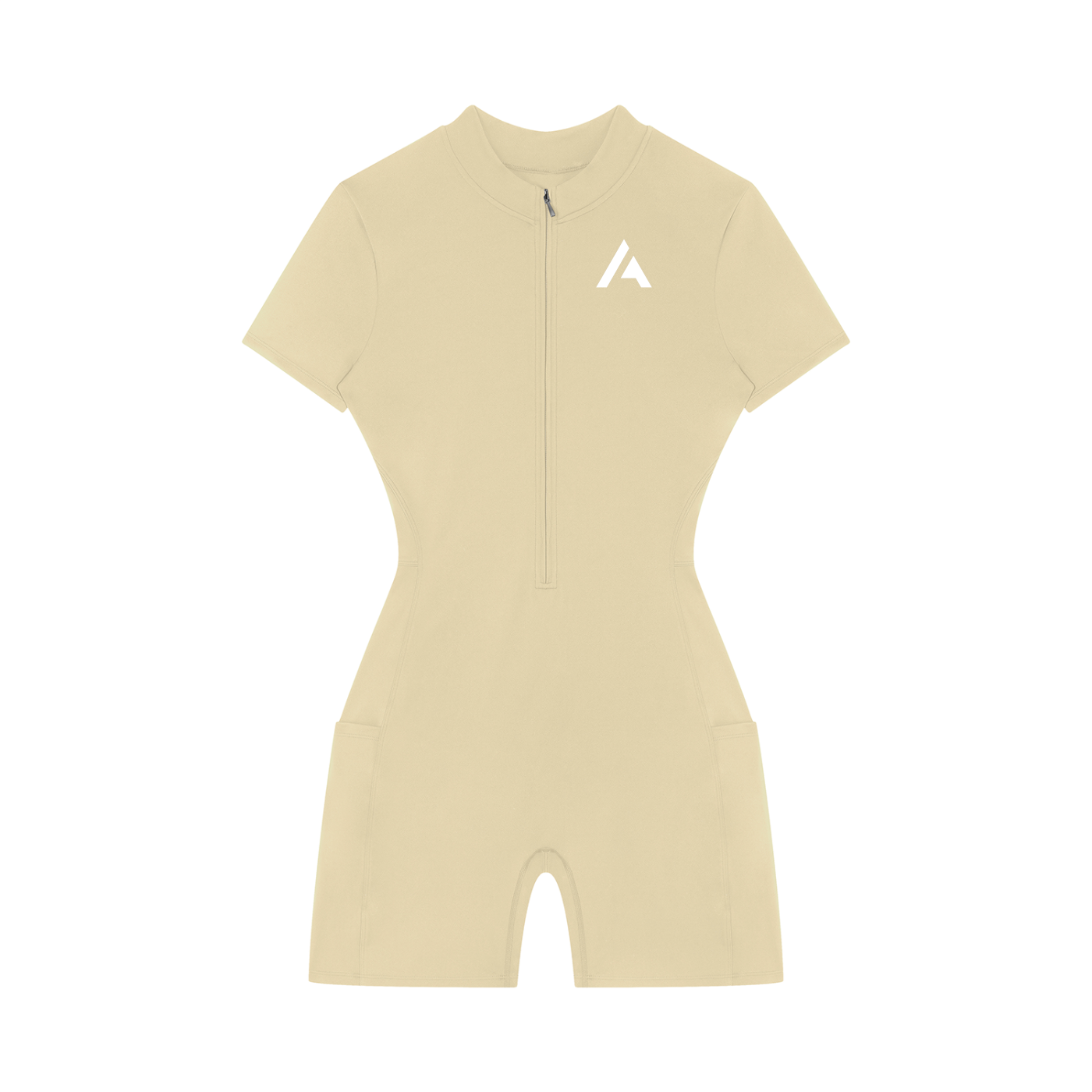 all,arcaprl,quarter,zip,short,sleeve,romper,women,womens,woman,womans,upper,body,wo0012