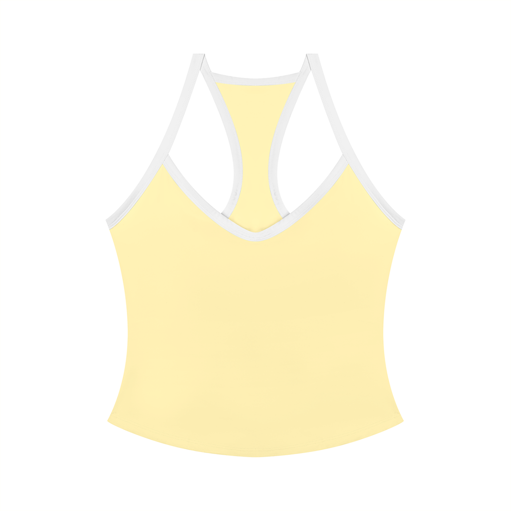 W | colour block yoga tank top