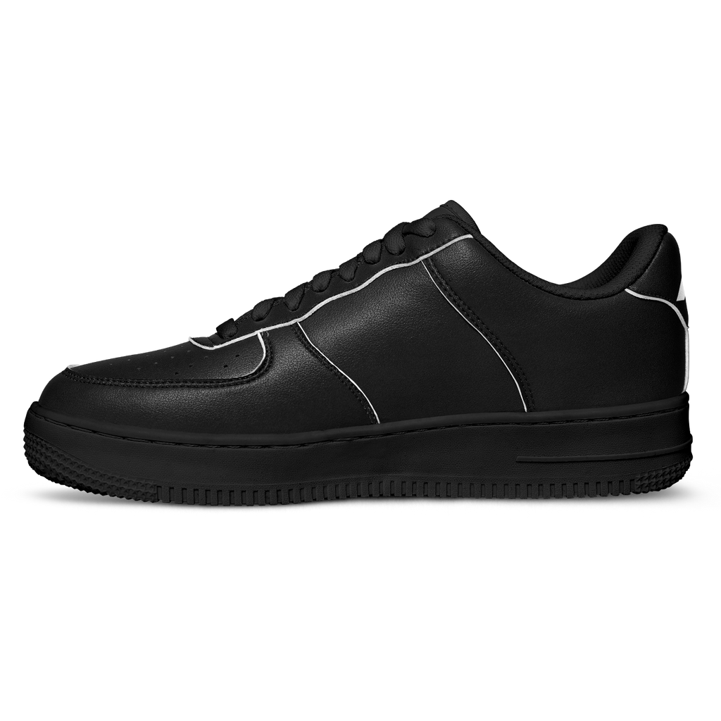 N | core low top | black w/ logo on the heel - Arcadia Apparel