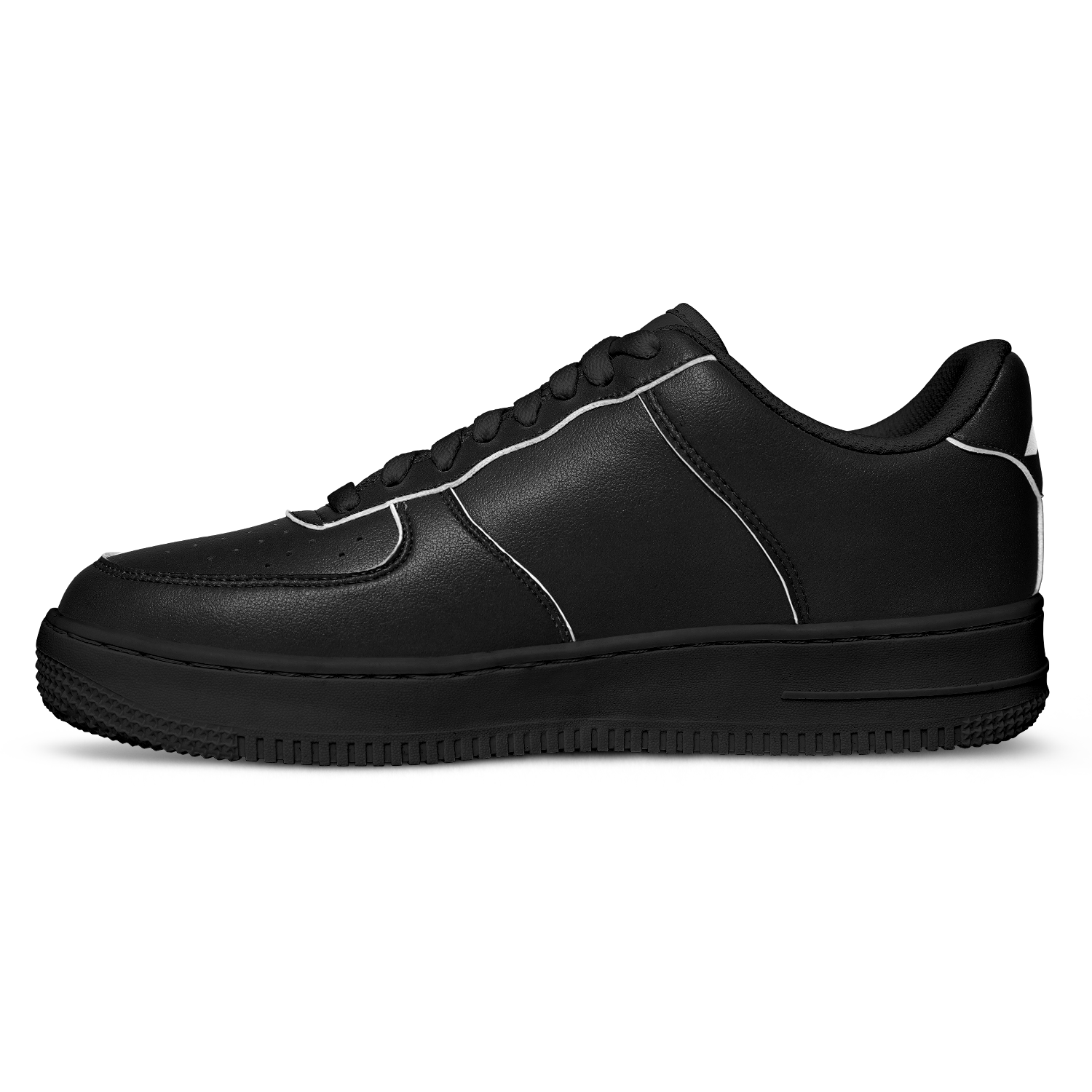 N | core low top | black w/ logo on the heel - Arcadia Apparel