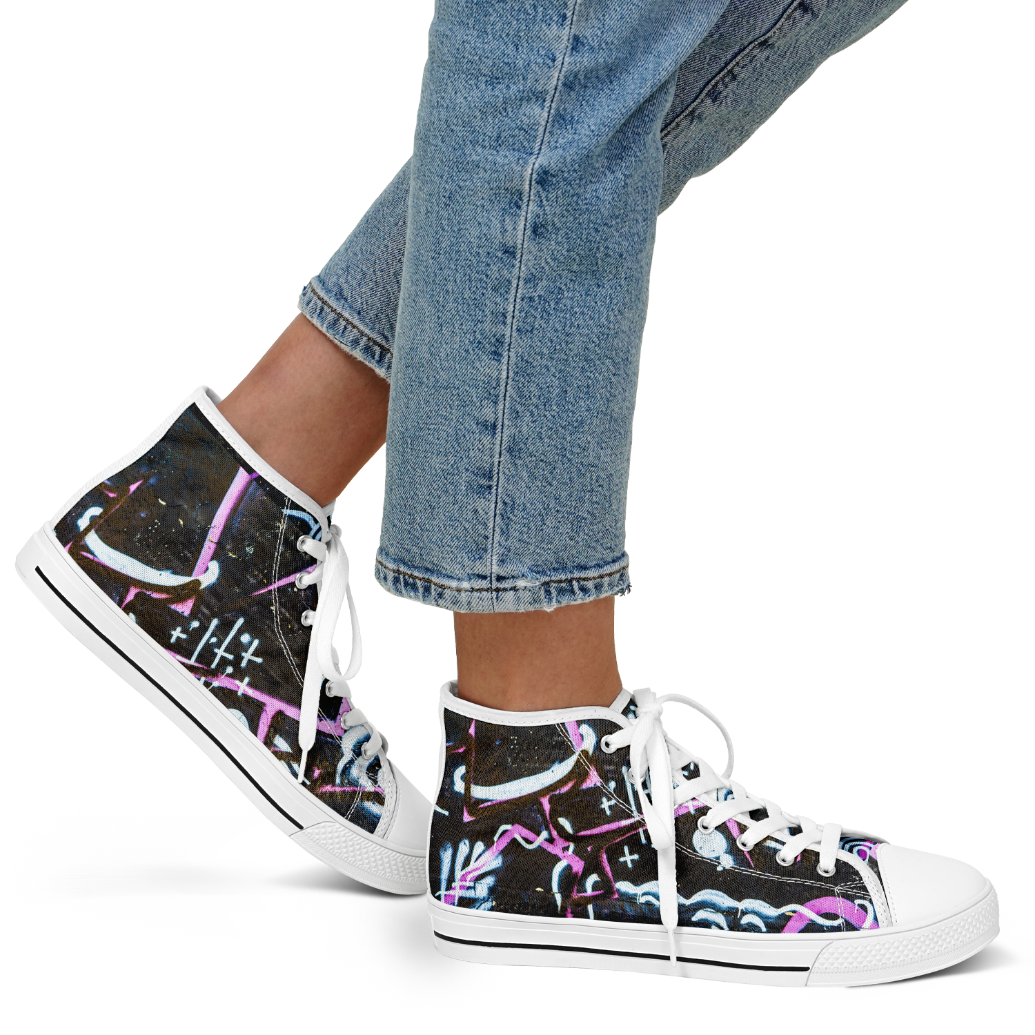 HIGH TOP | glow graffiti - Arcadia Apparel