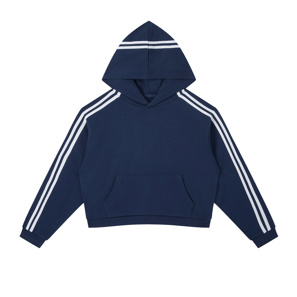 all,arcaprl,arcadia apparel,arcadia,contrast,side striped,cropped,hoodie,crop,upper