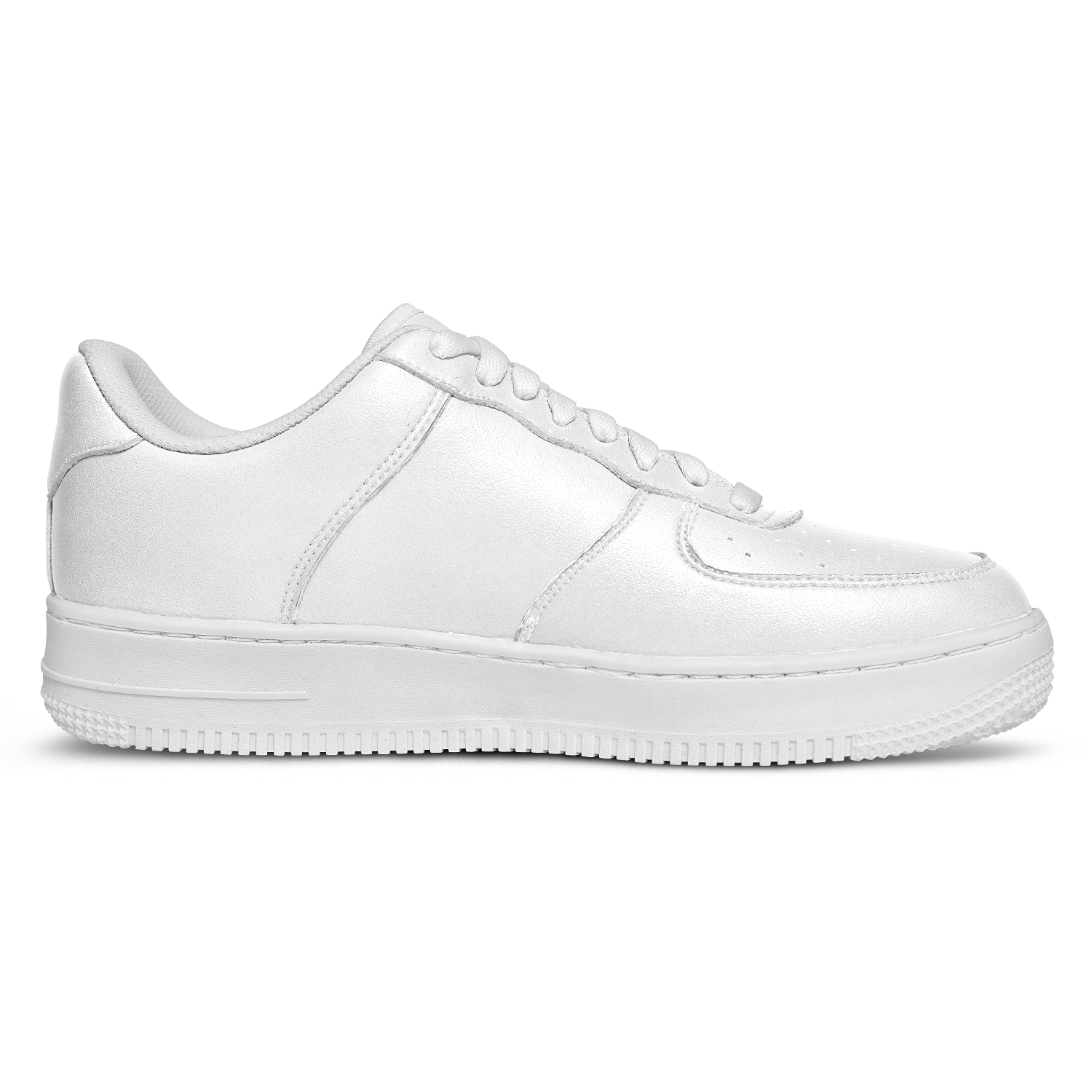 N | core low top | white no logo - Arcadia Apparel