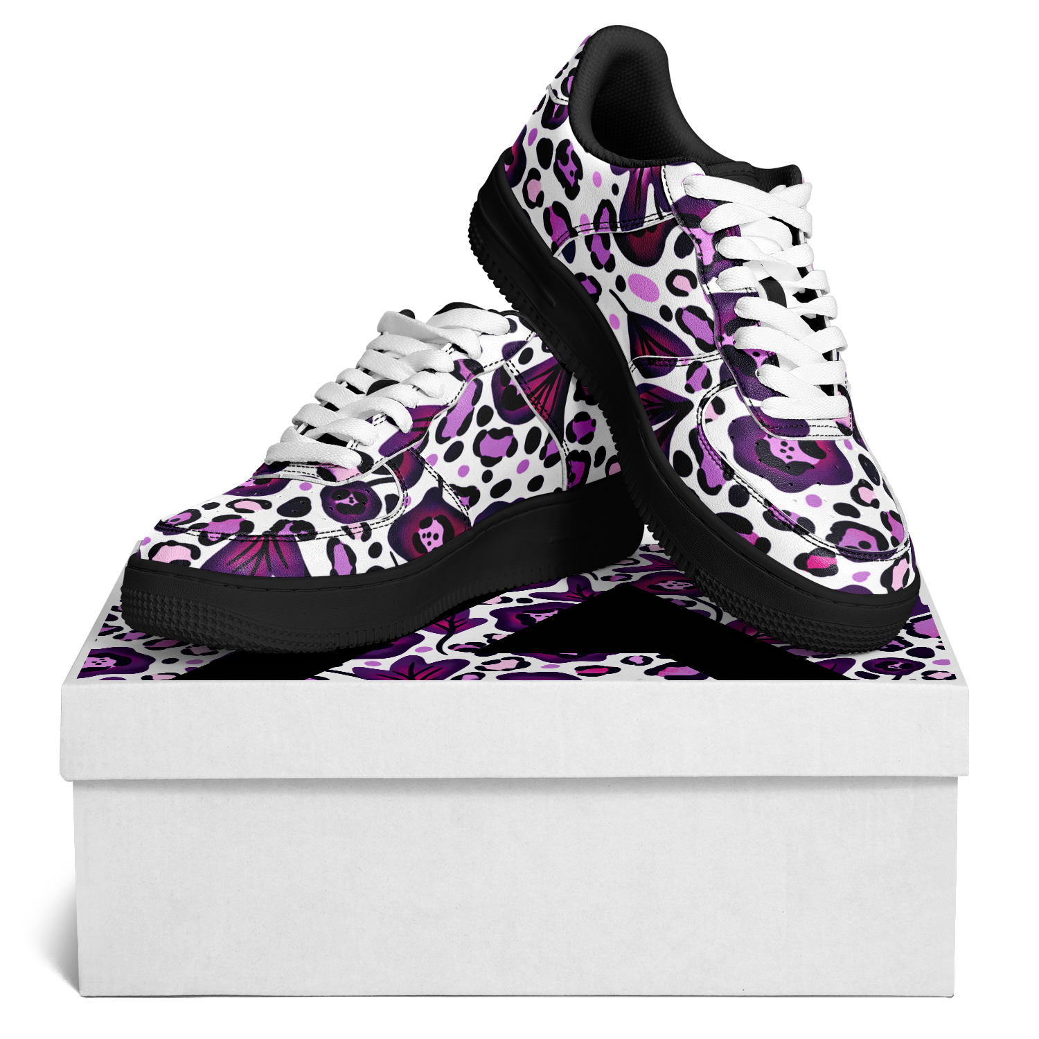 N | core low tops | flwrpwr | pattern 2 - Arcadia Apparel