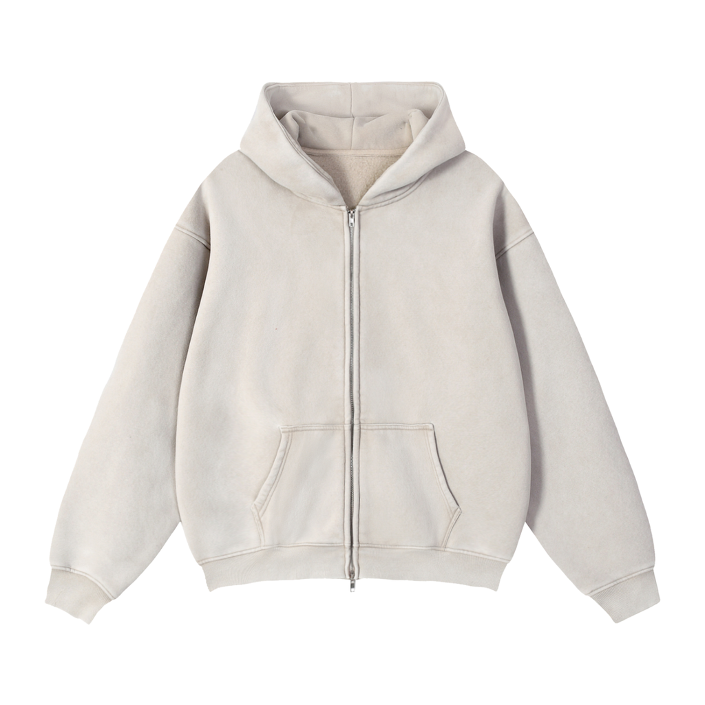 all,arcaprl,one,size,upper,body,ru0074,zip,through,boxy,fleece,hoodie