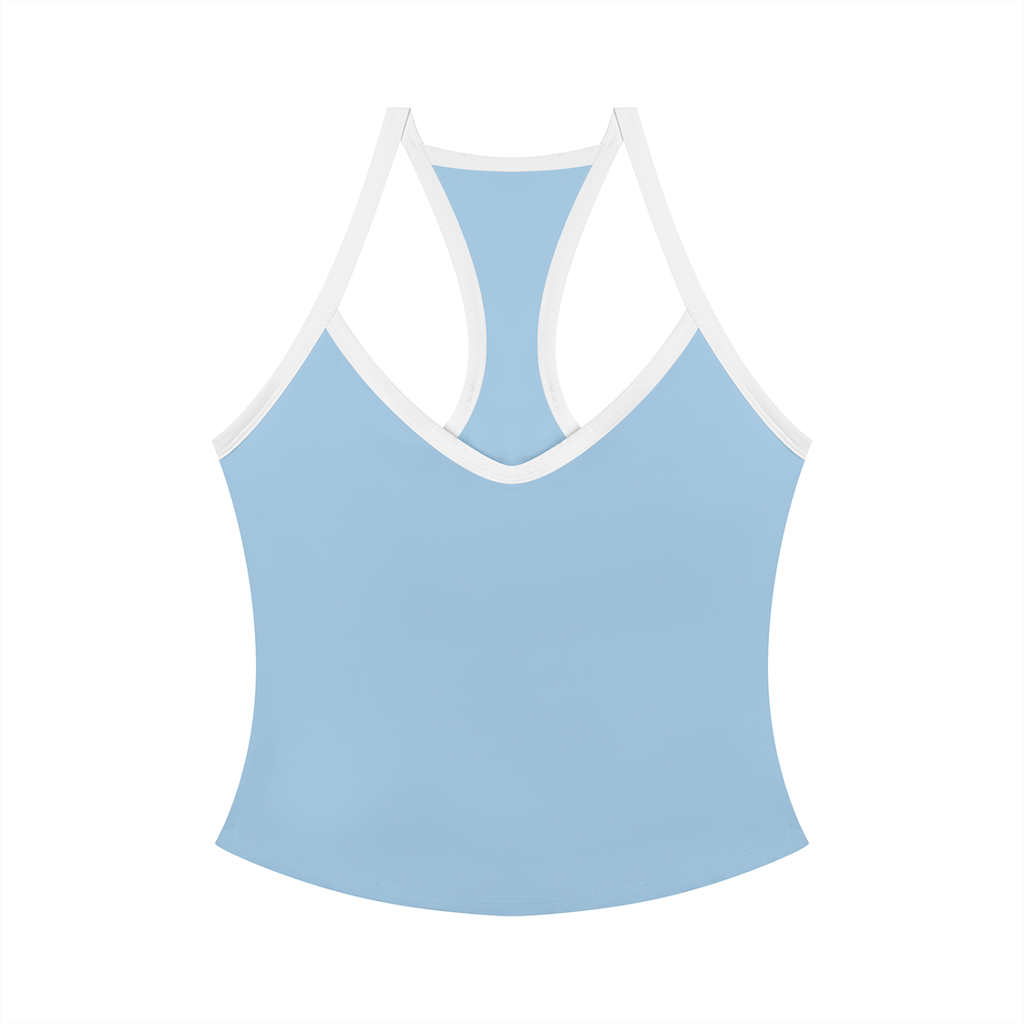 W | colour block yoga tank top