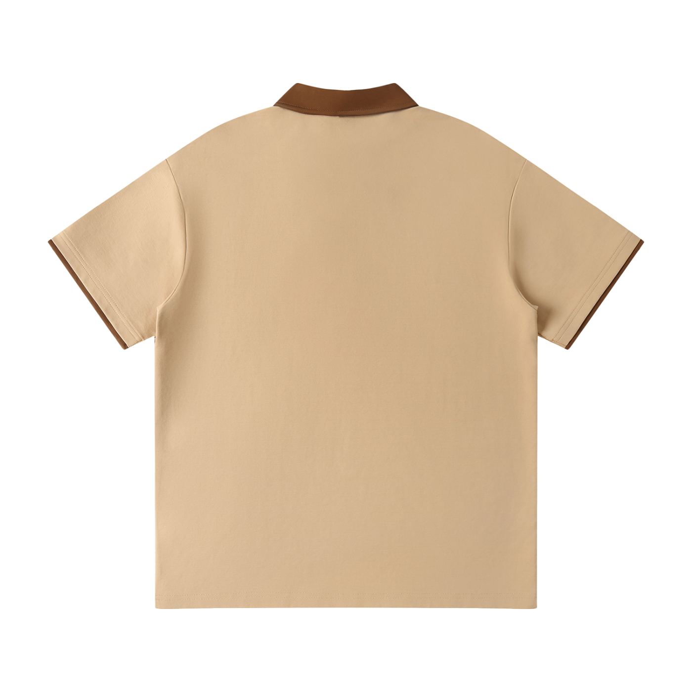 all,contrast,collar,raglan,polo,shirt,one size,one-size,upper,body