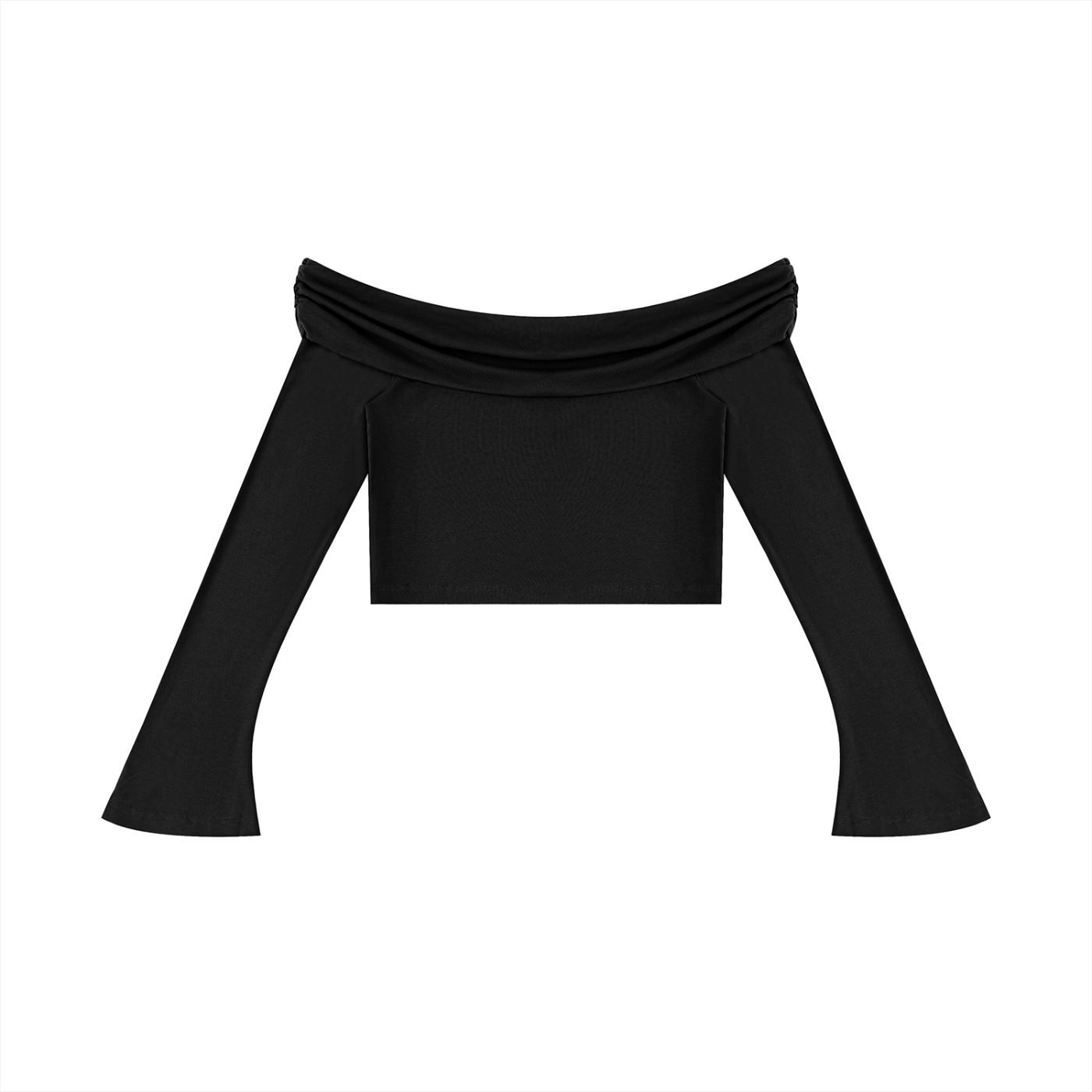 all,arcaprl,womens,upper,body,off,the,shoulder,bell,sleeve,crop,wt0112,tshirt