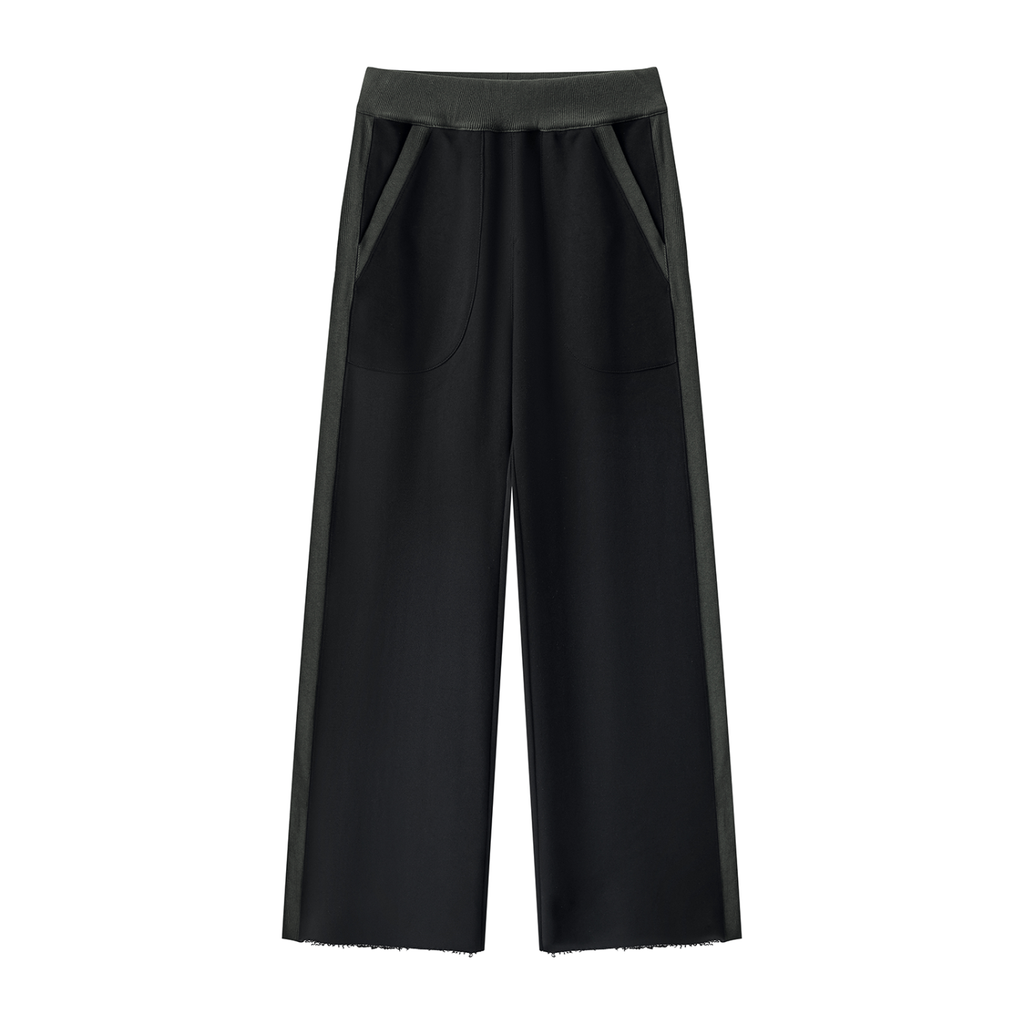 all,arcaprl,women,womens,woman,womans,lower,body,color,colour,block,raw,hem,sweatpants,wb0109