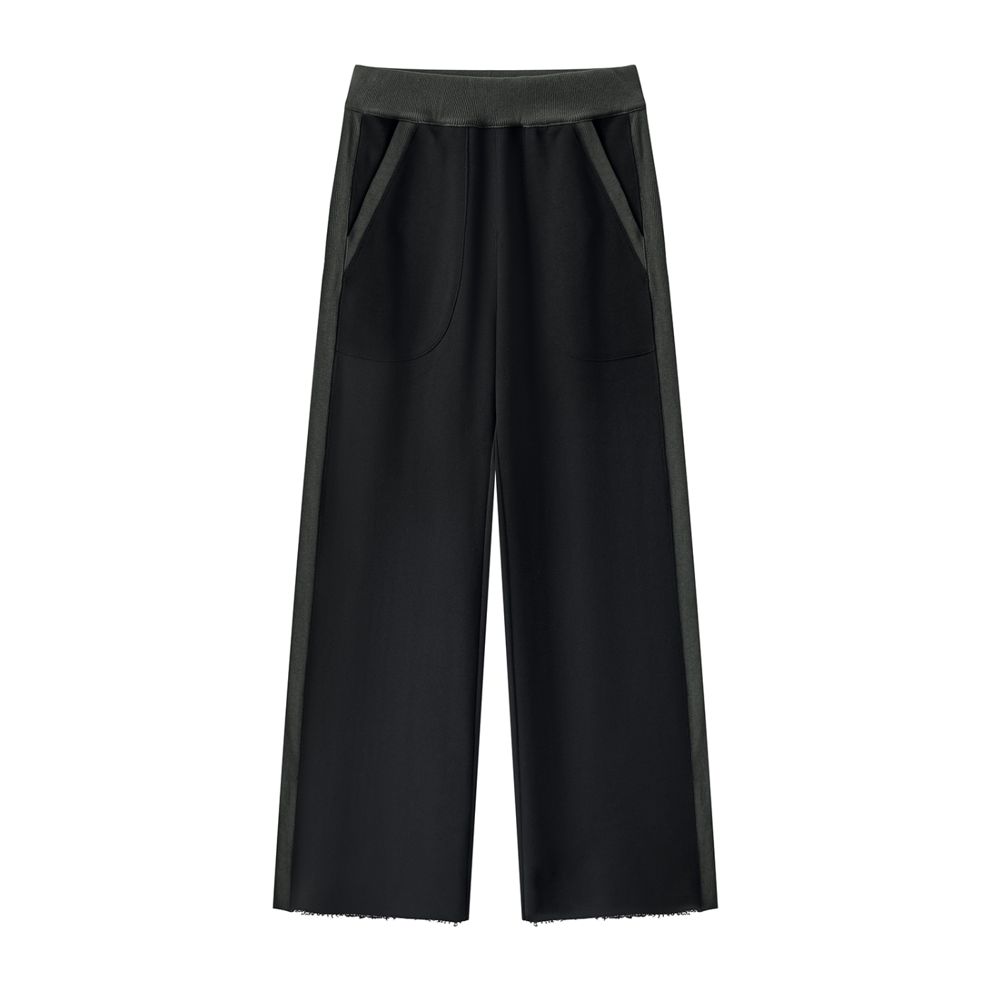all,arcaprl,women,womens,woman,womans,lower,body,color,colour,block,raw,hem,sweatpants,wb0109
