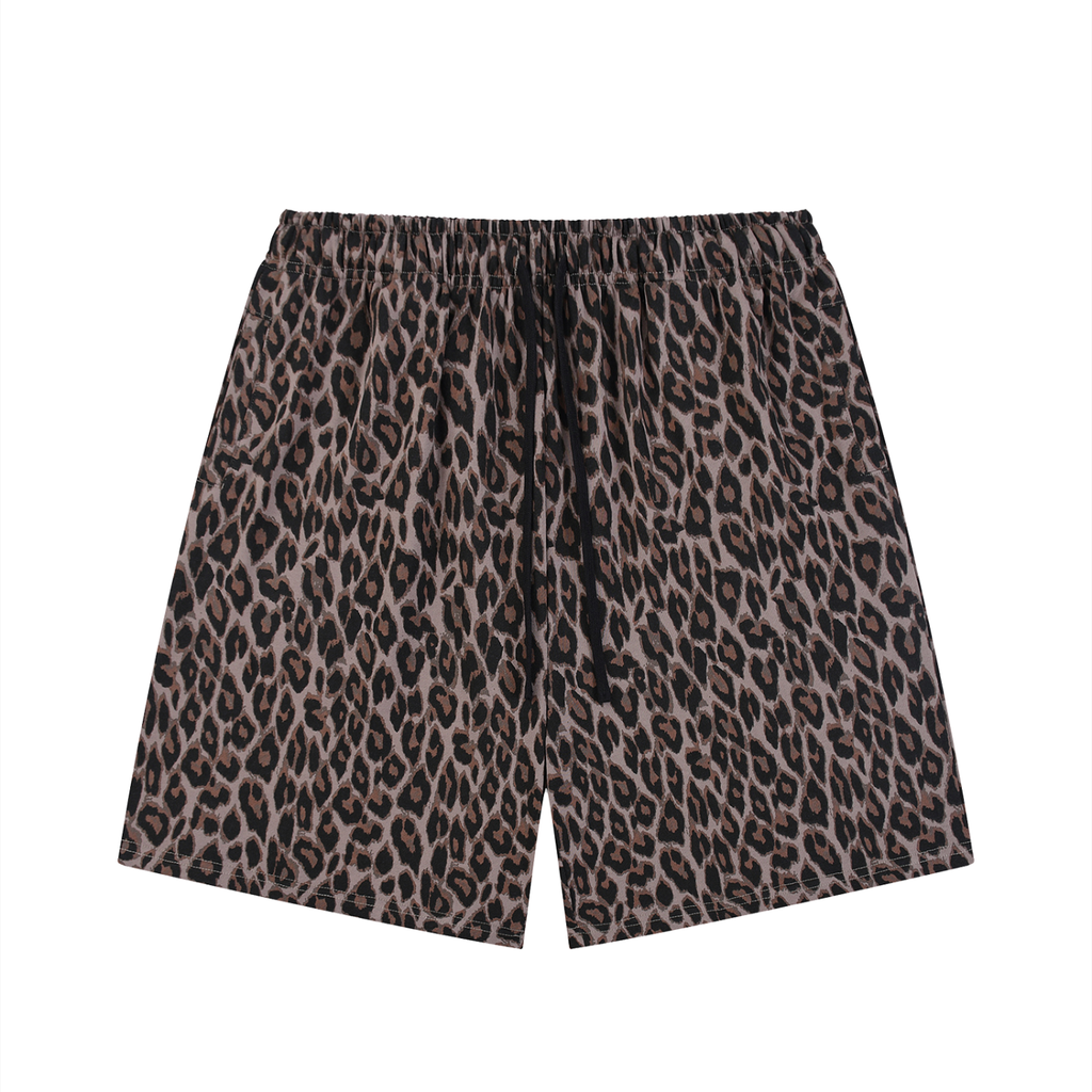 all,arcaprl,heavyweight,drawstring,leopard,shorts,lower body,one-size,ub0037,100% cotton