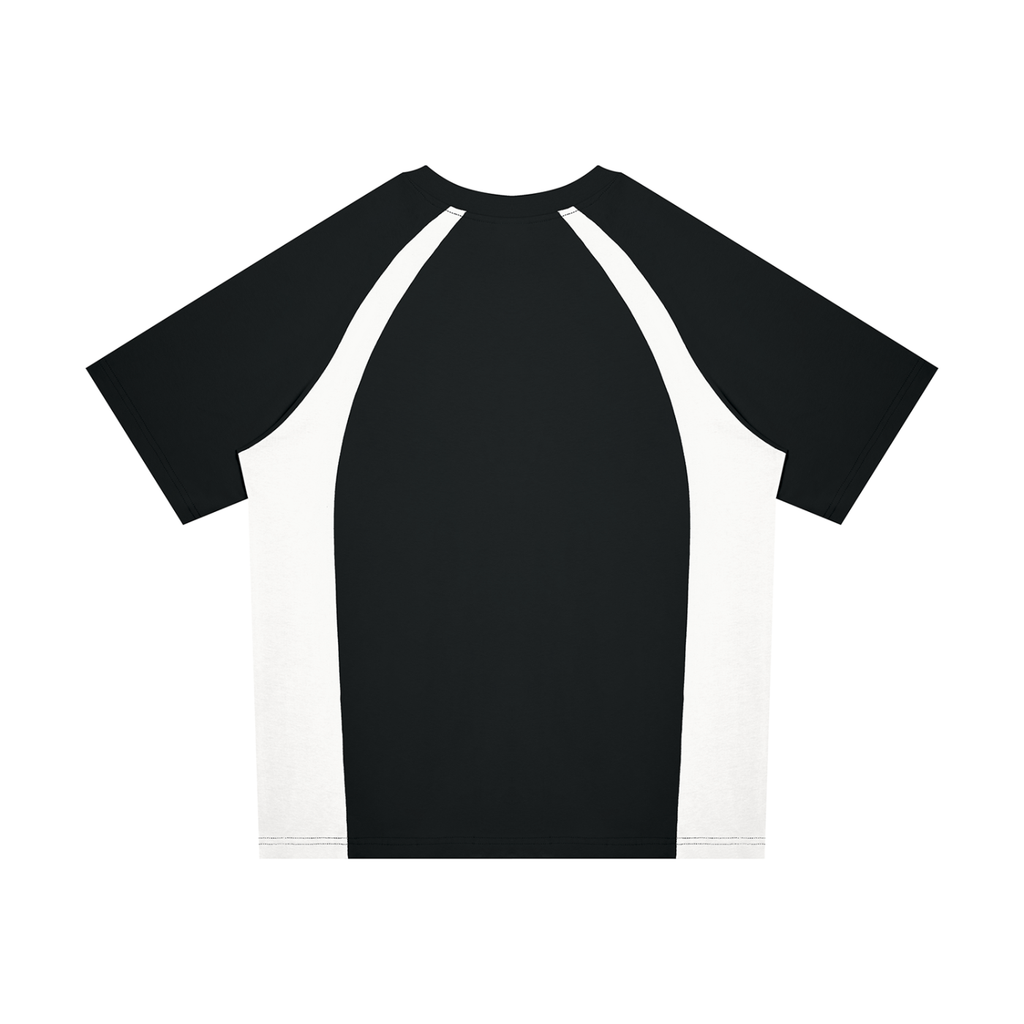 O | raglan colour block t-shirt | 8o