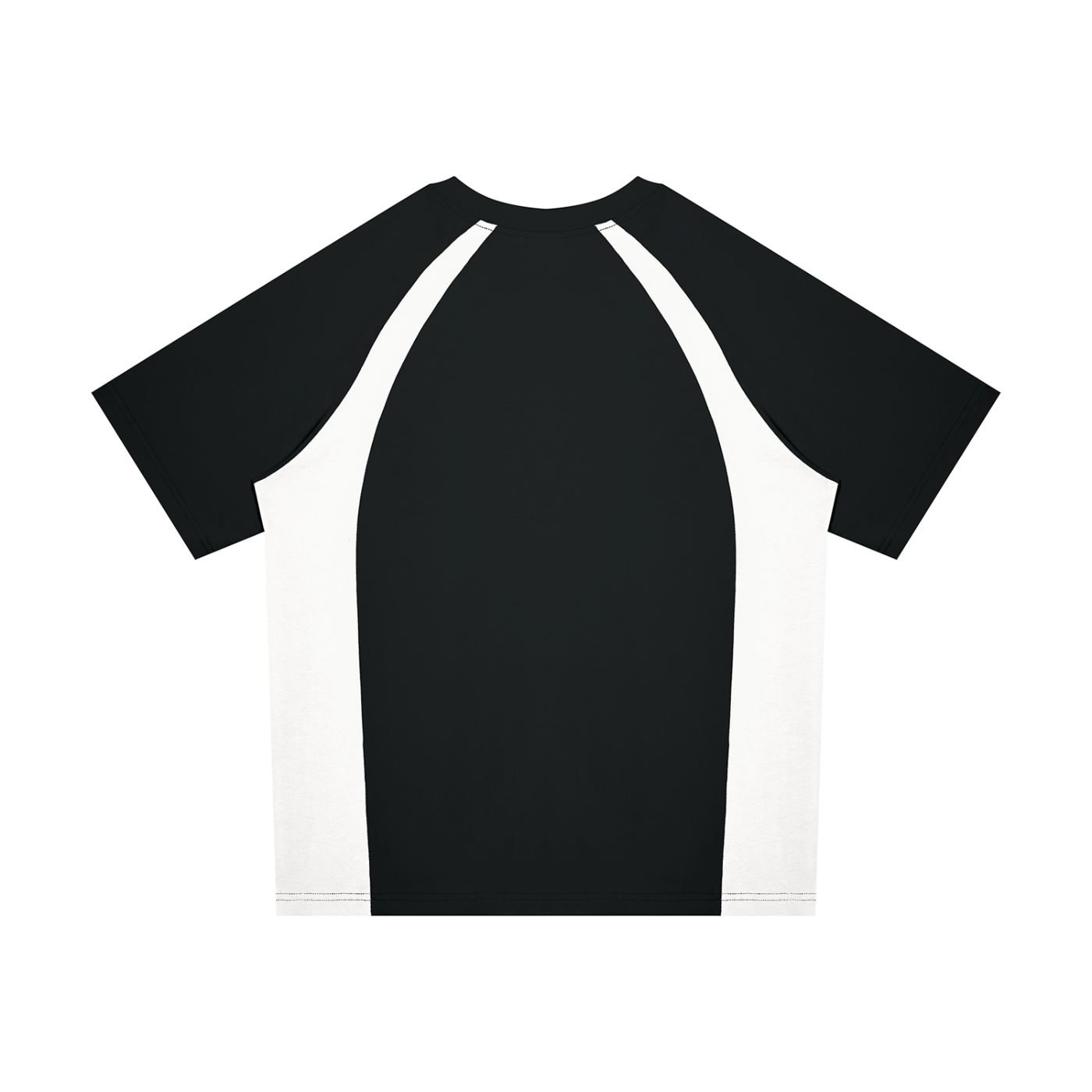 O | raglan colour block t-shirt | 8o