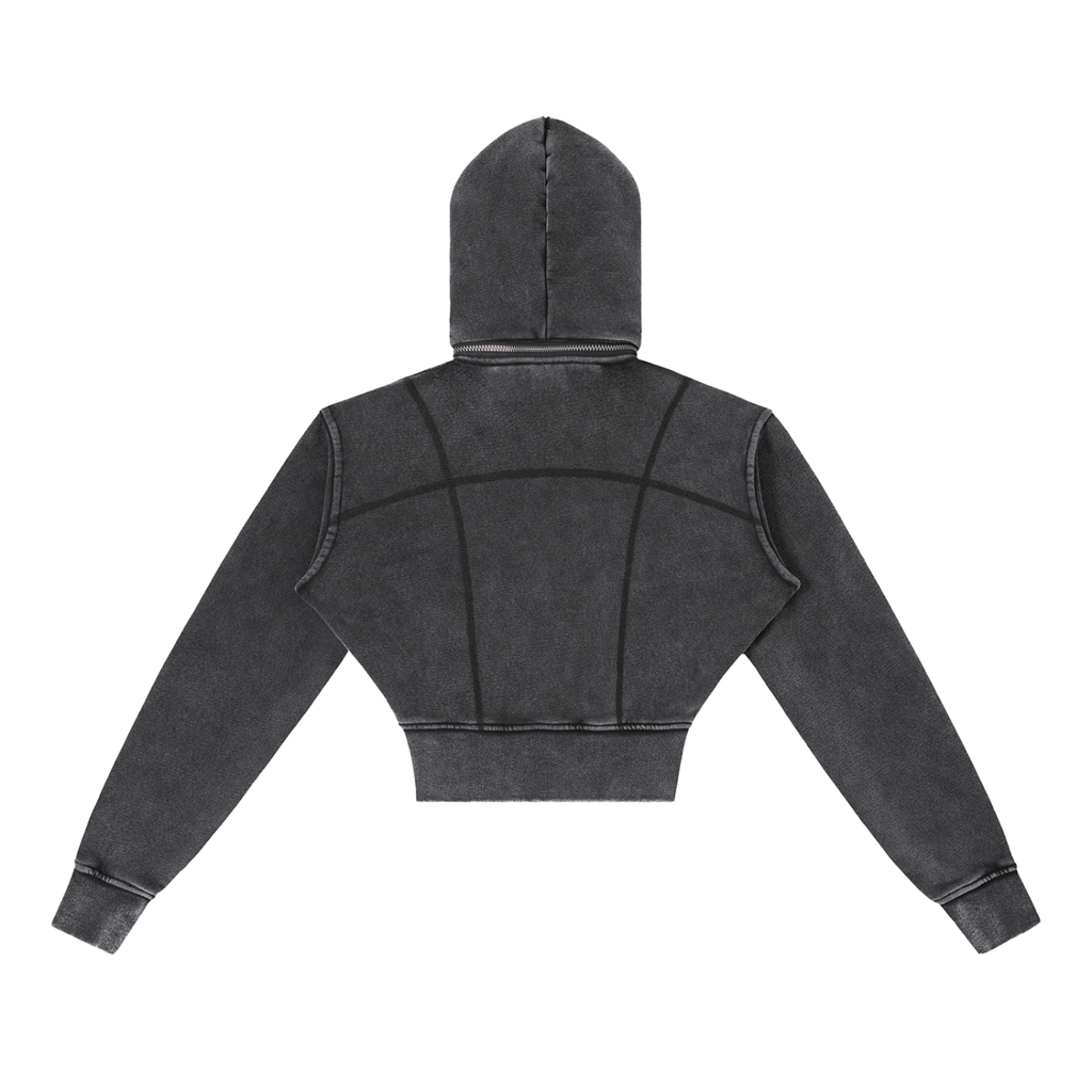 all,arcaprl,arcadia apparel,arcadia,vintage washed,cropped,fleece,hoodie,womens,upper