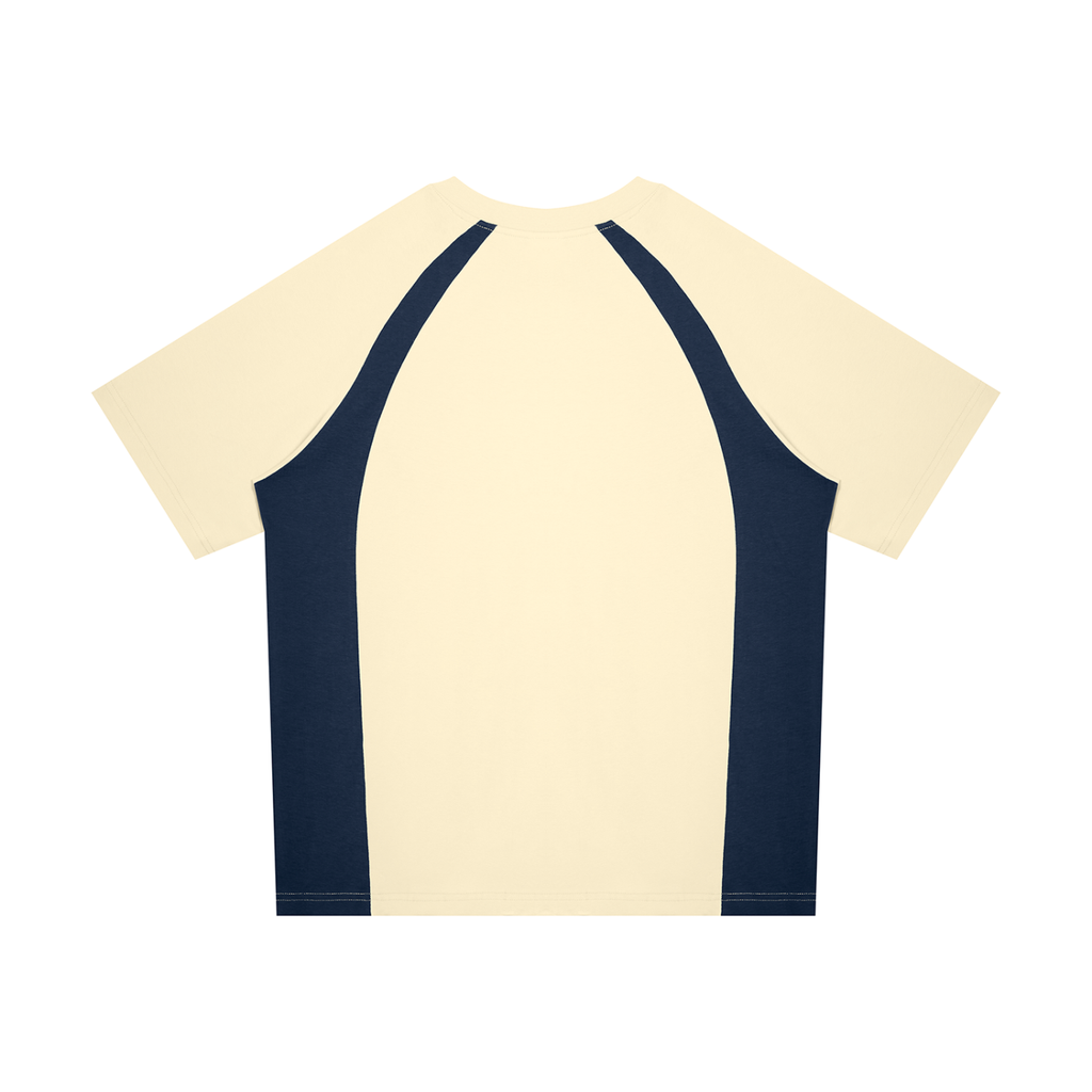 O | raglan colour block t-shirt | 8o