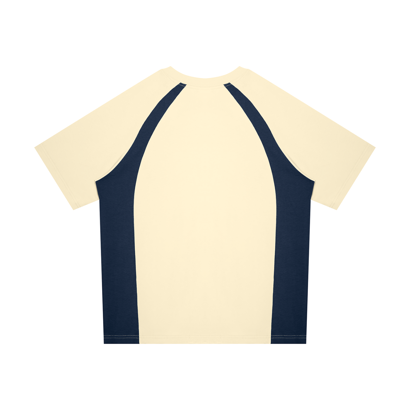 O | raglan colour block t-shirt | 8o