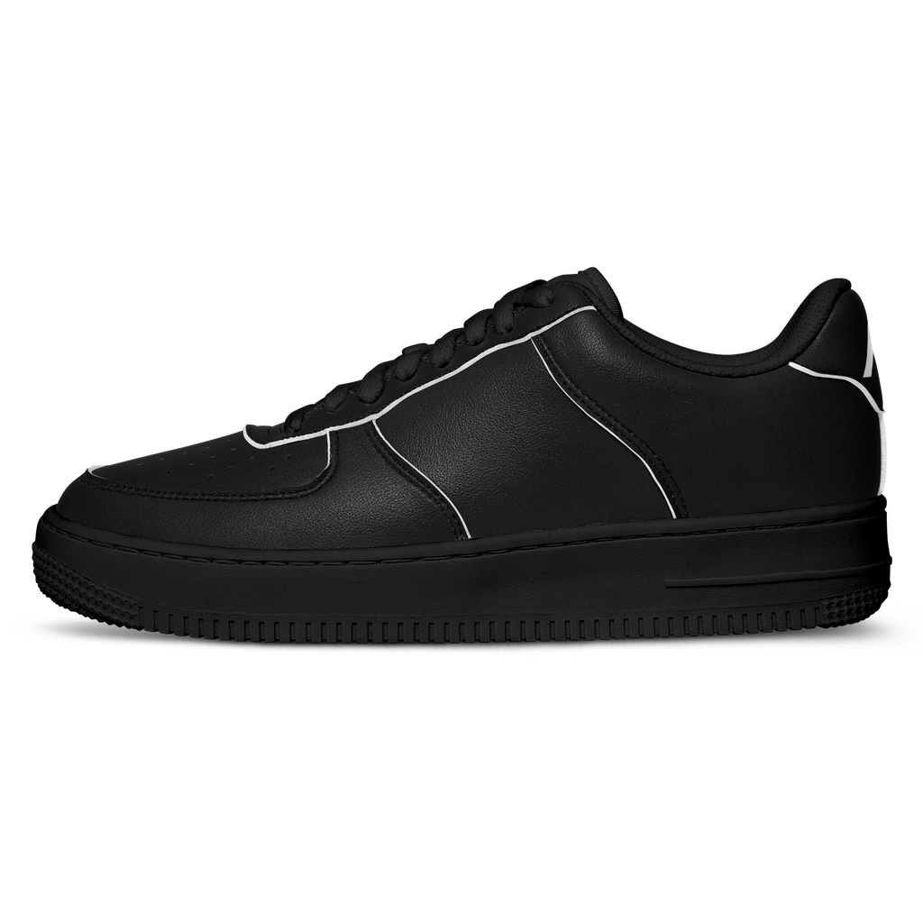 N | core low top | black w/ logo on the heel - Arcadia Apparel