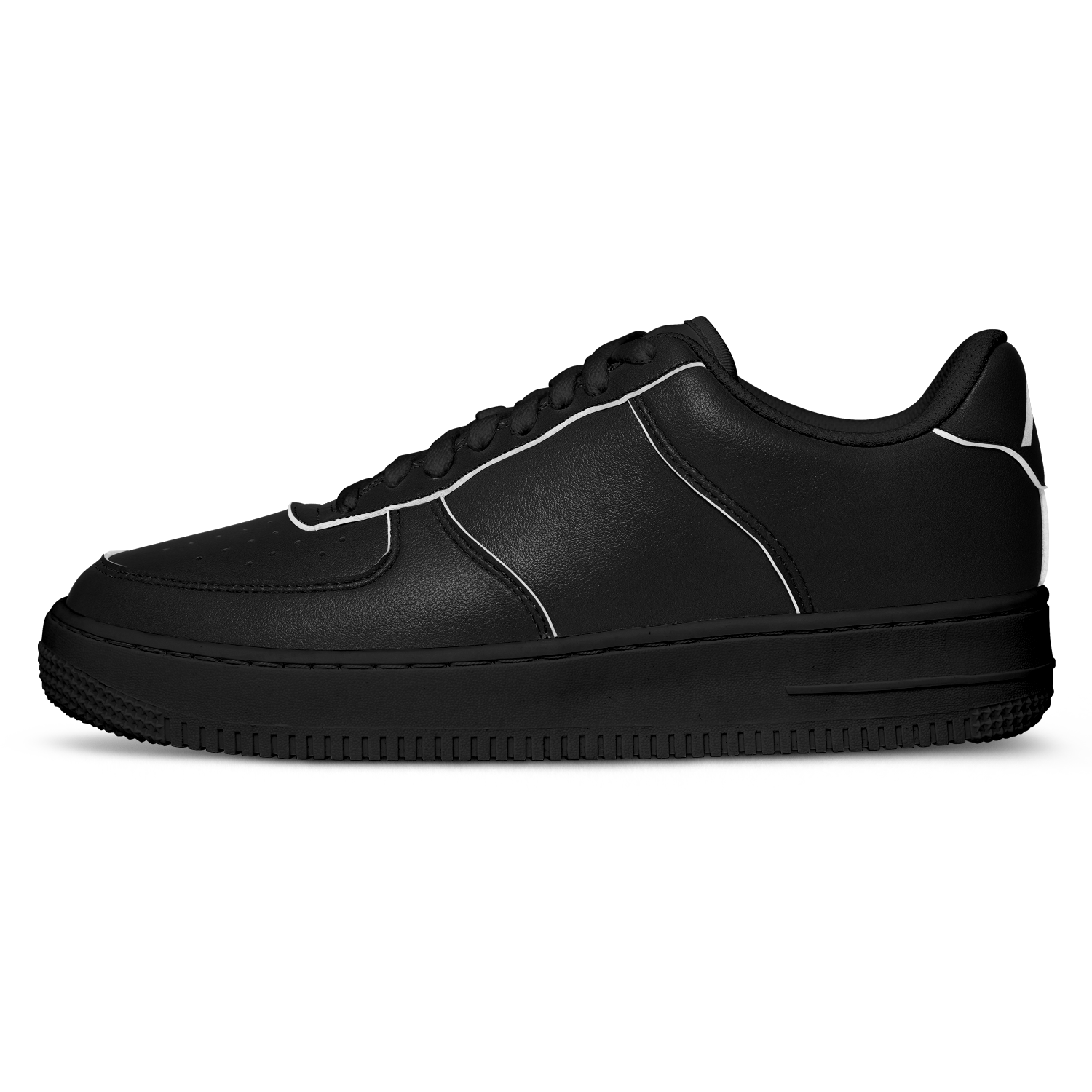 N | core low top | black w/ logo on the heel - Arcadia Apparel