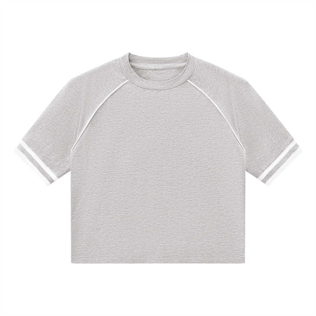 all,arcaprl,womens,raglan,ribbed,tshirt,upper,body,wt0159