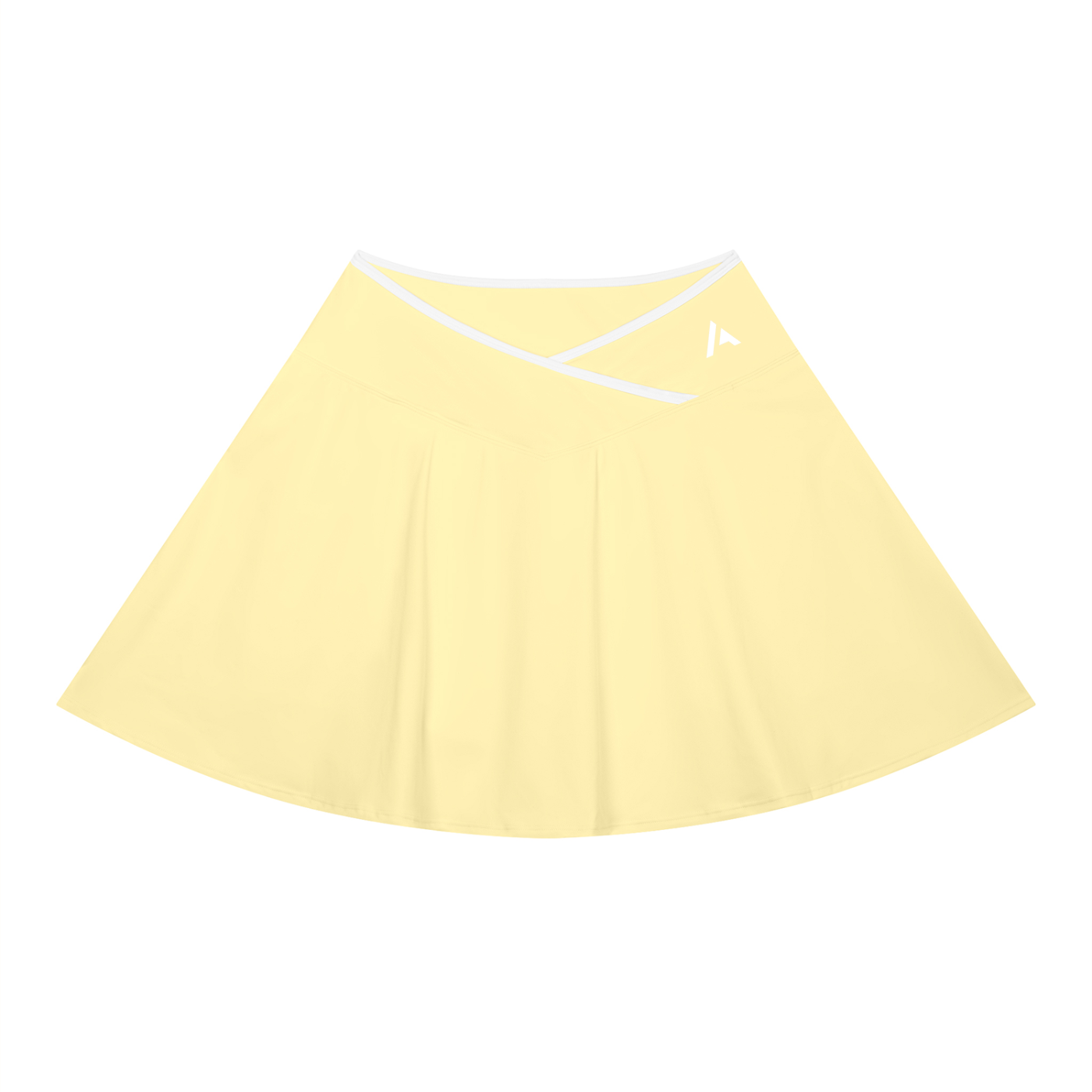 W | colour block a-line skirt