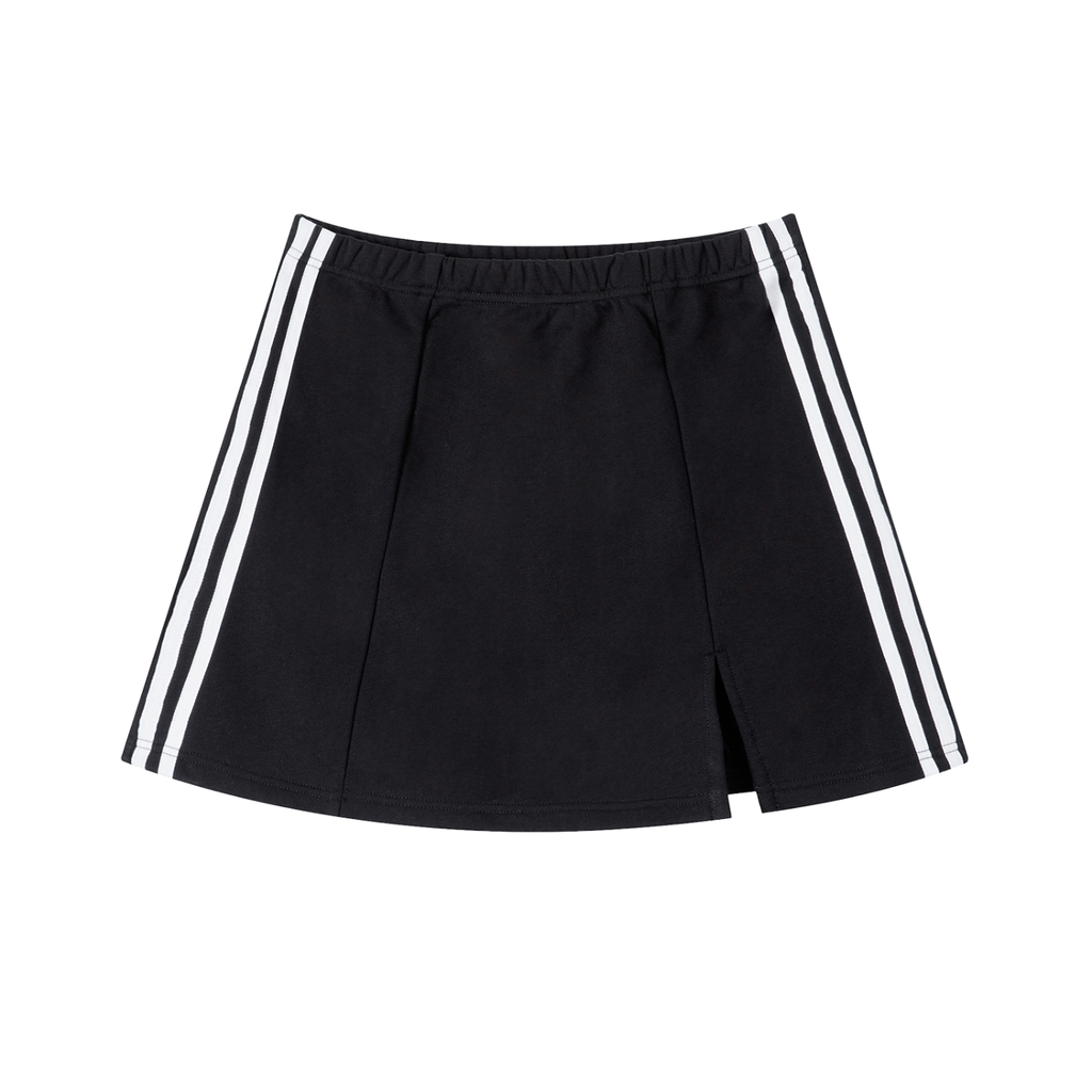 all,arcaprl,arcadia apparel,arcadia,contrast,side stripe,slit,skirt,lower,body
