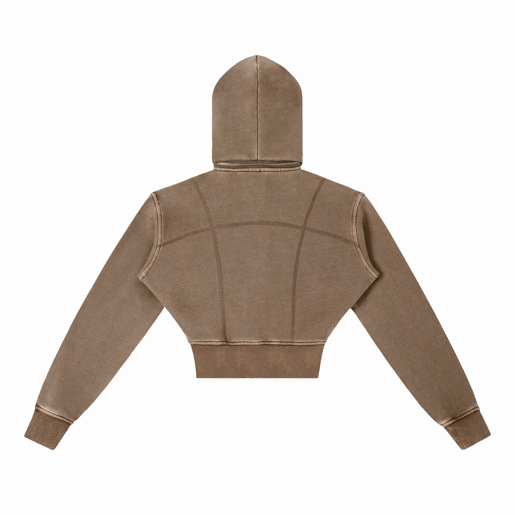 all,arcaprl,arcadia apparel,arcadia,vintage washed,cropped,fleece,hoodie,womens,upper