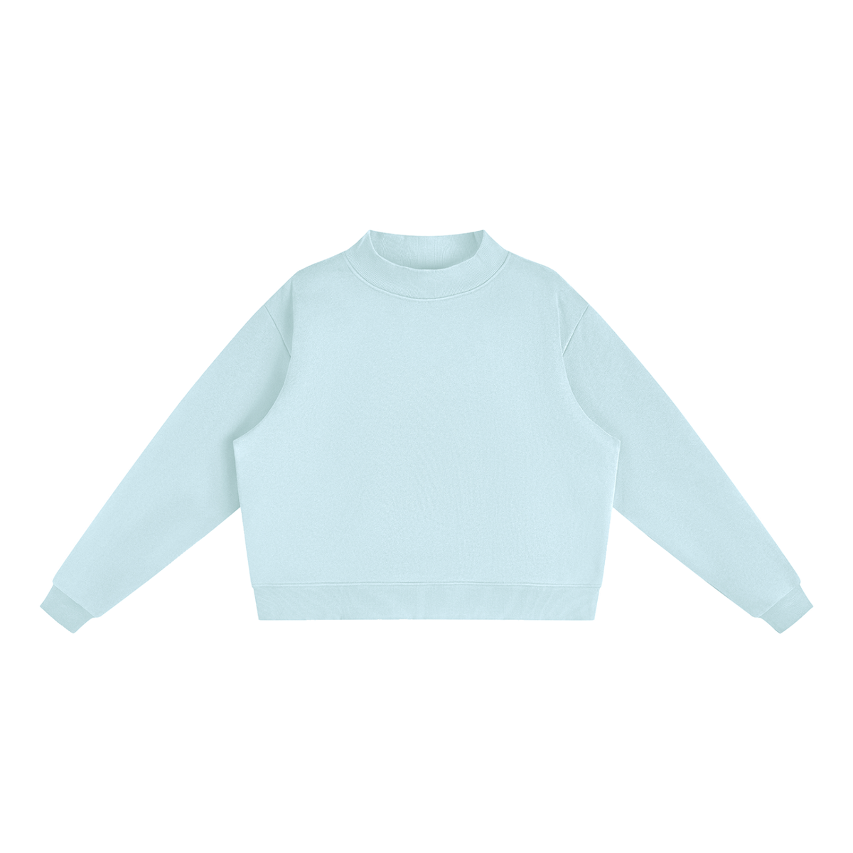 all,arcaprl,womens,womans,women,woman,W,essential,fleece,mock,neck,crew,sweatshirt,upper,body,upperbody