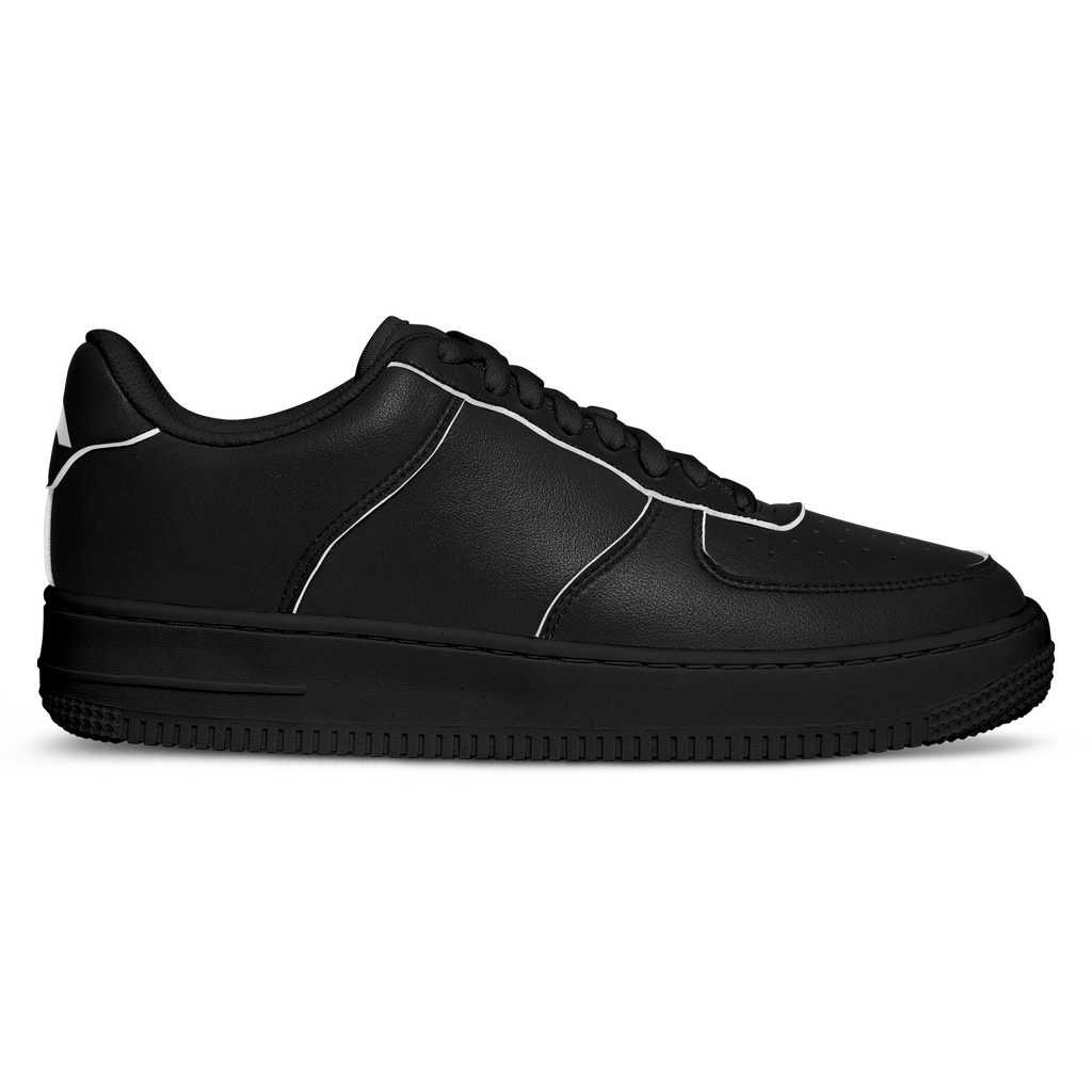 N | core low top | black w/ logo on the heel - Arcadia Apparel