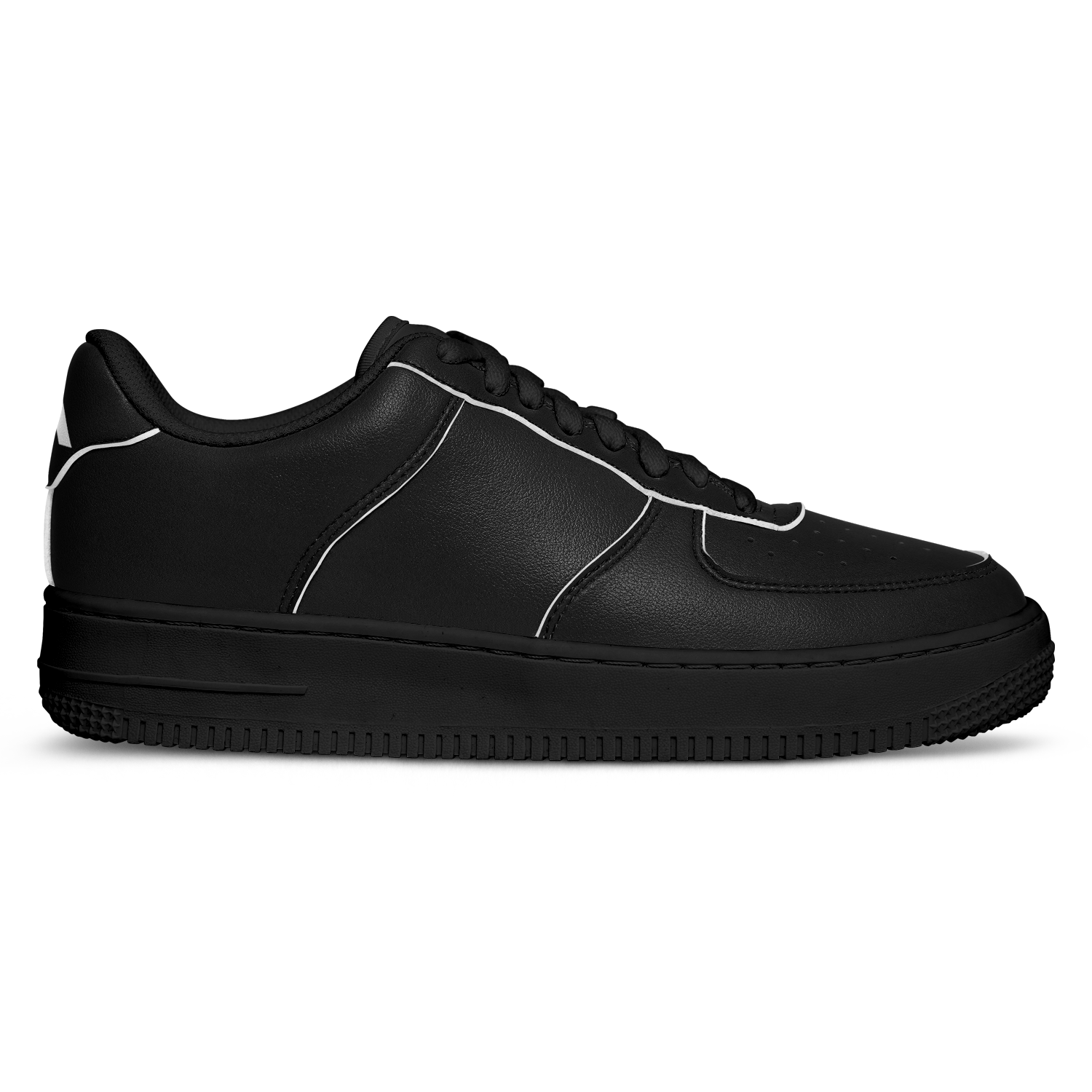 N | core low top | black w/ logo on the heel - Arcadia Apparel