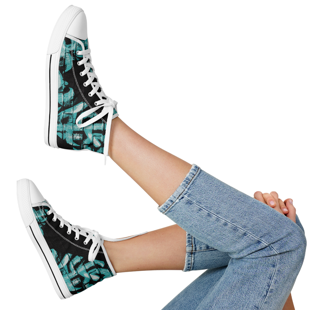 SNEAK | high top | graffiti checkmark