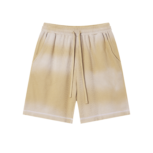 all,arcaprl,waffle,sunfade,raw,raw hem,hem,shorts,lower body,one-size