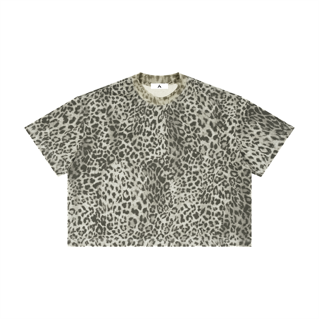 all,ut0079,arcaprl,leopard print,animal print,boxy,t-shirt,tee,arcadia apparel,one-size