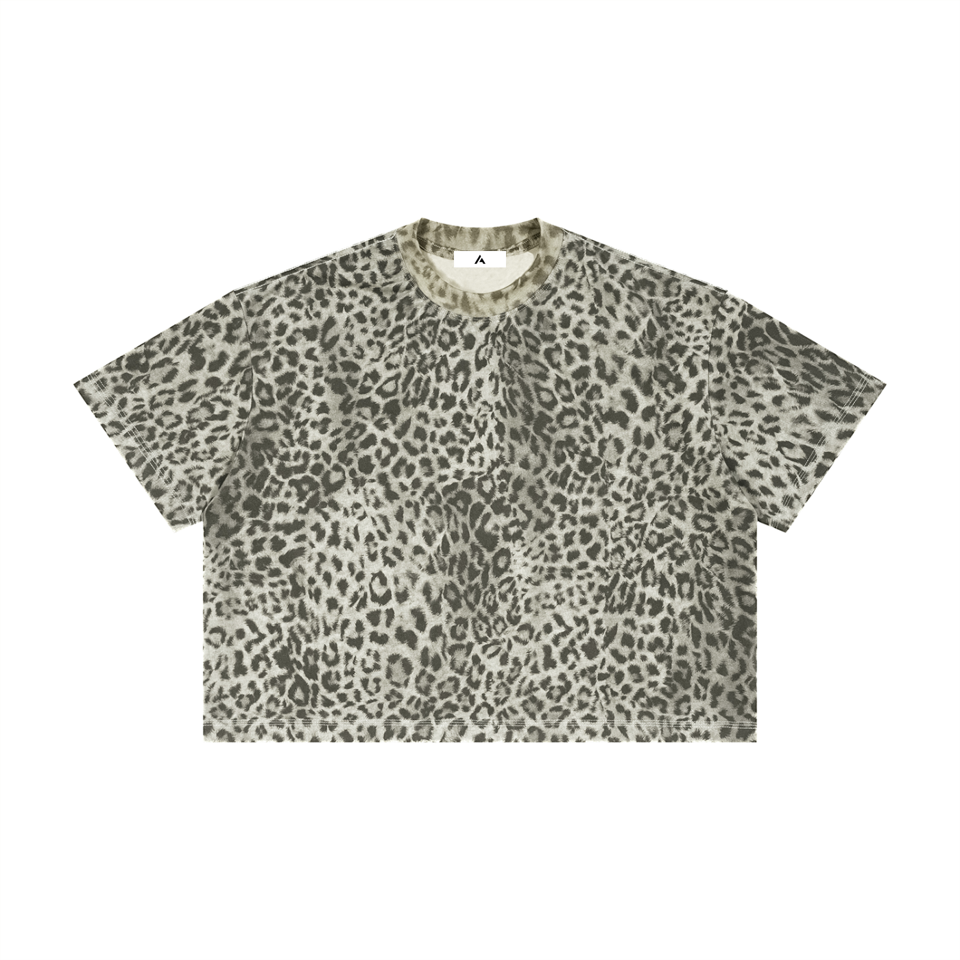 all,ut0079,arcaprl,leopard print,animal print,boxy,t-shirt,tee,arcadia apparel,one-size