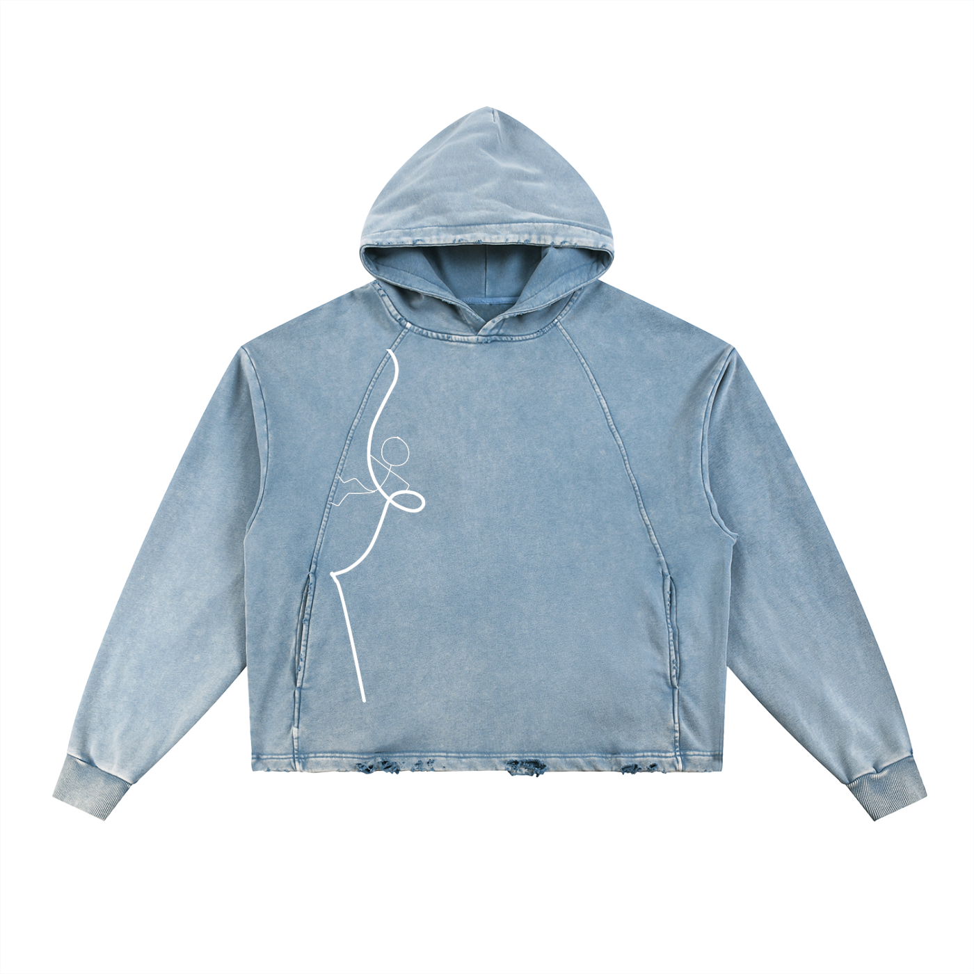 all,arcaprl,vintage,washed,frayed-hem,heavyweight,hoodie,mens,upper body,shoelace repeller
