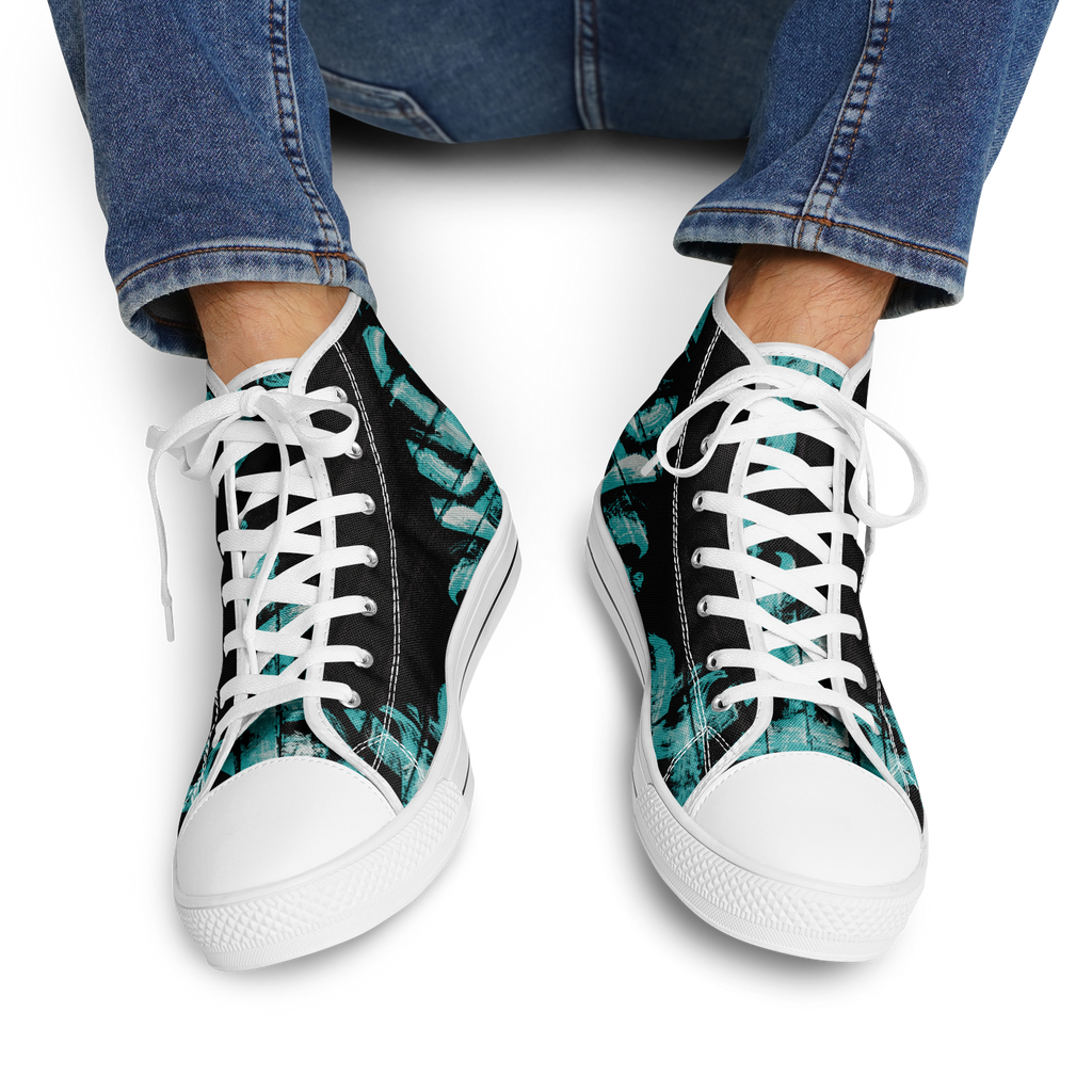 SNEAK | high top | graffiti checkmark