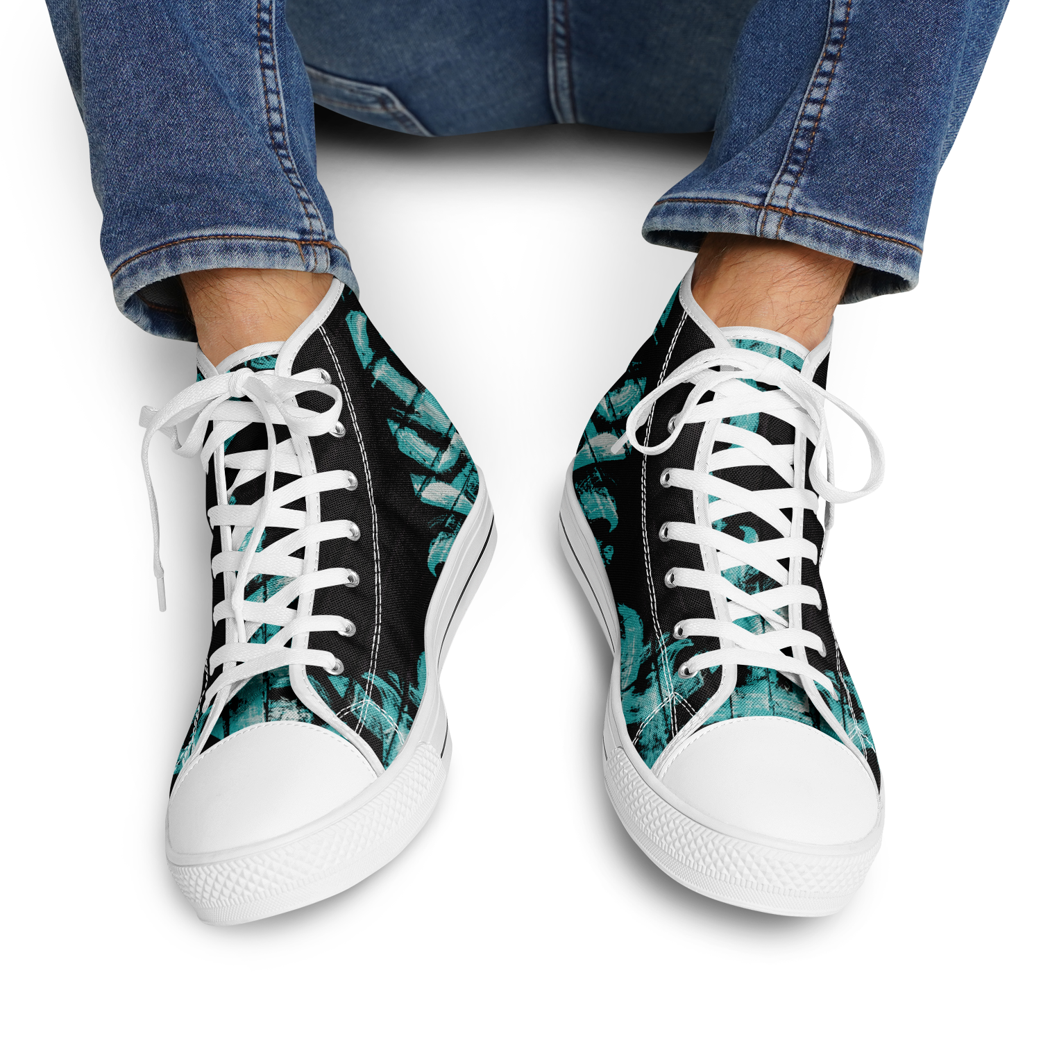 SNEAK | high top | graffiti checkmark