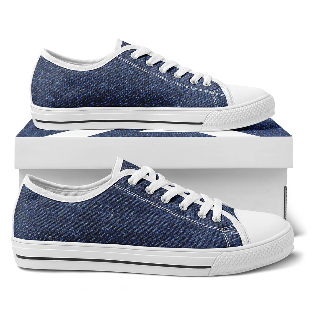 SNEAK | low top | navy denim - Arcadia Apparel