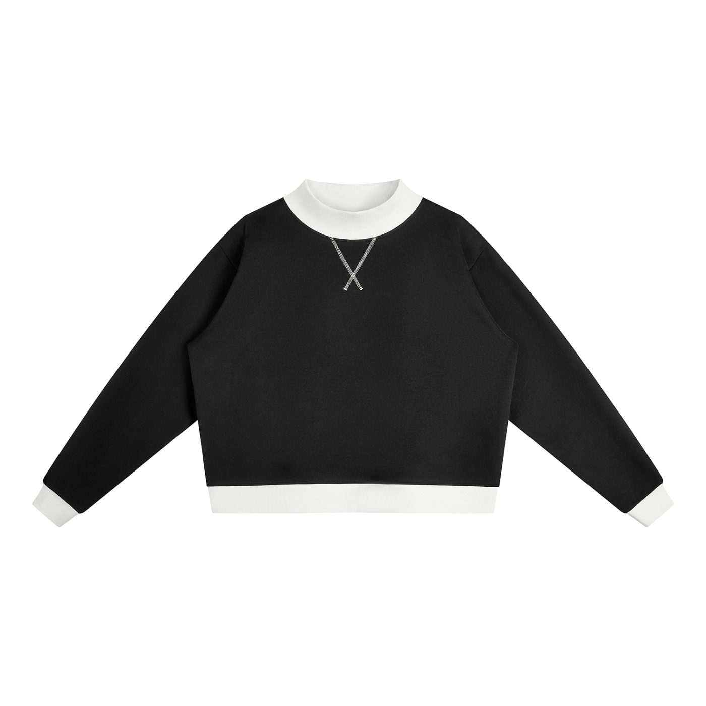 all,arcaprl,mock,neck,crewneck,sweatshirt,upper,body,womens,women,womans,woman