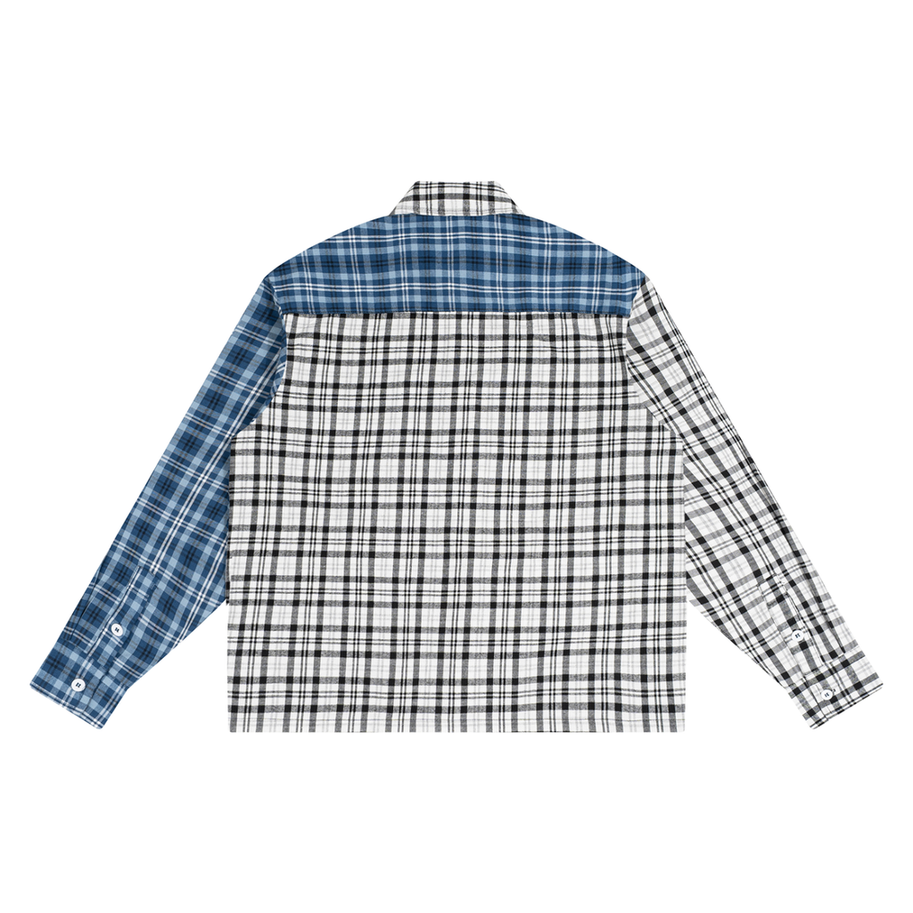 ut0132,all,arcaprl,one,size,oversized,plaid,color,colour,collar,block,shirt,upper,body