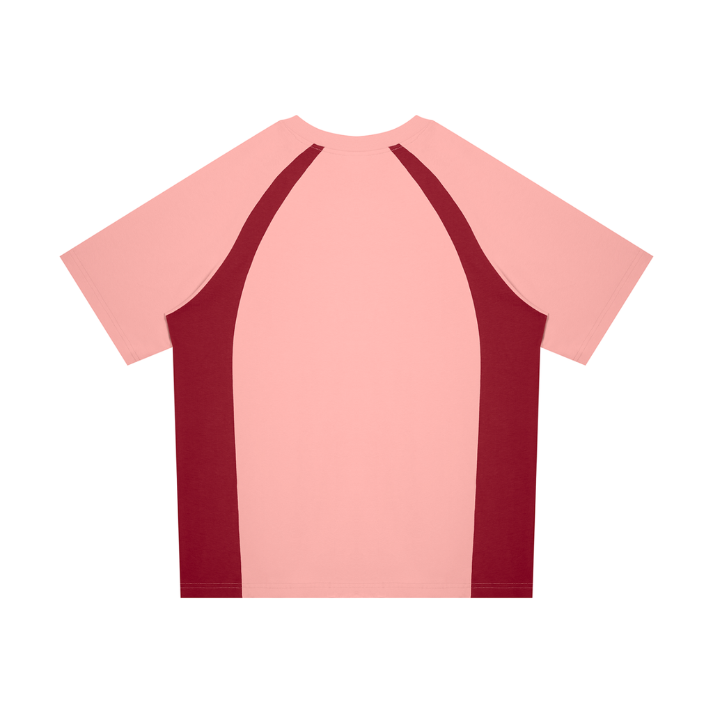 O | raglan colour block t-shirt | 8o