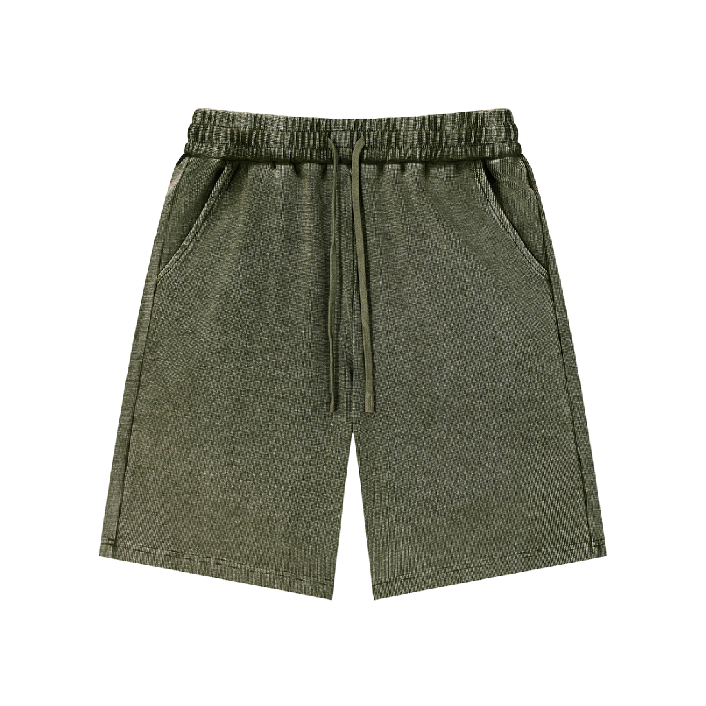 all,shorts,mineral wash,waffle knit,arcaprl,arcadia,arcadia apparel,neutral,lower,body